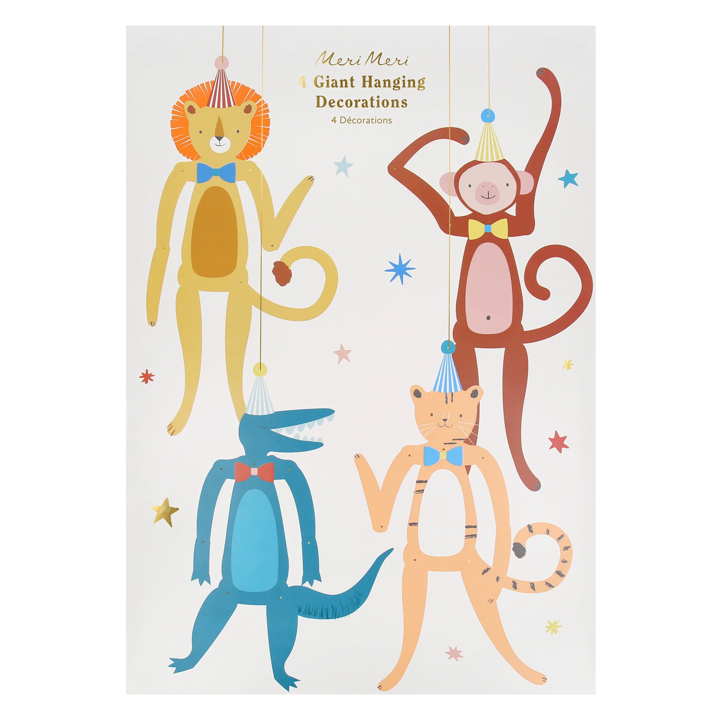 Animal Parade Decorations (x 4) - Image 3