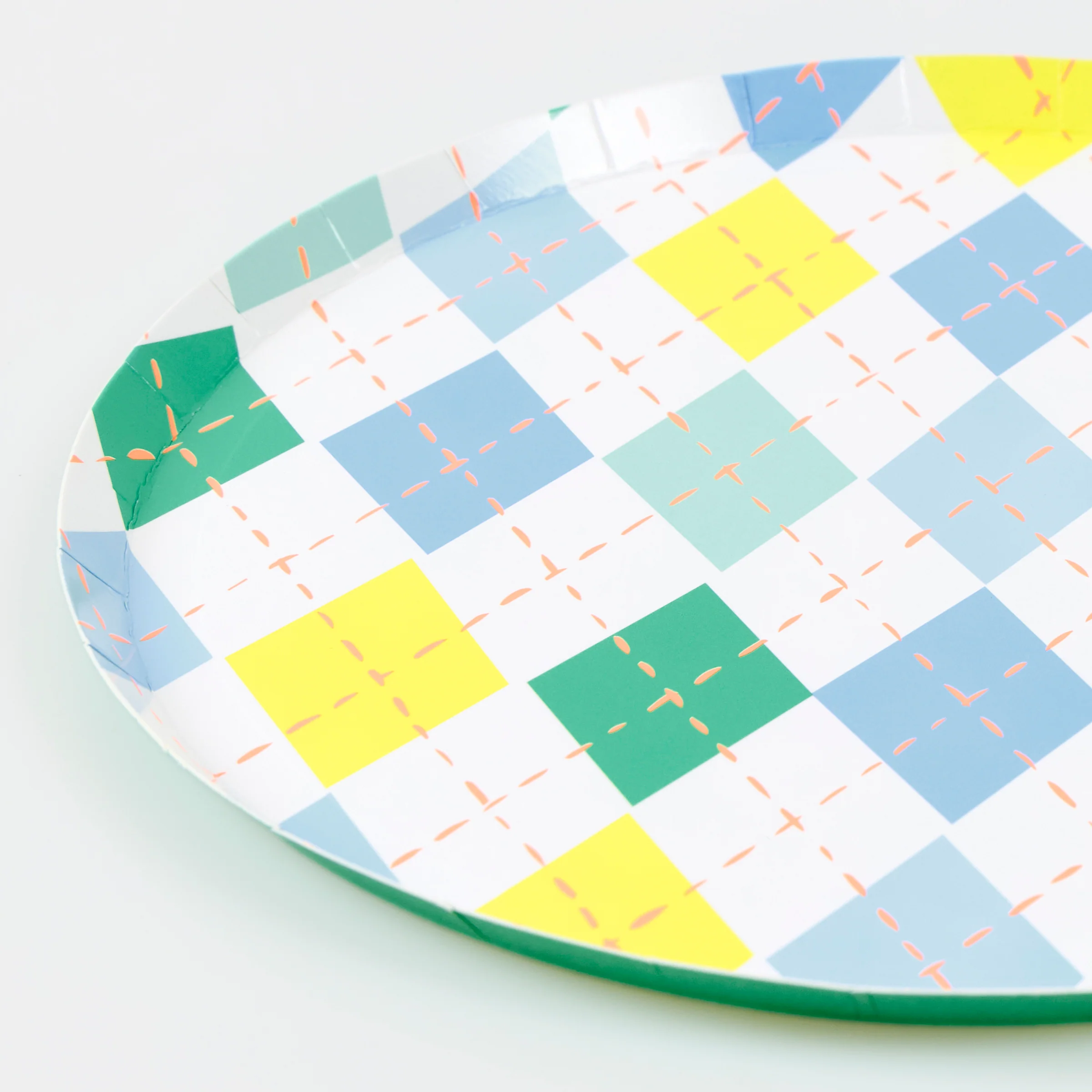 Argyle Side Plates (x 8) - Image 2