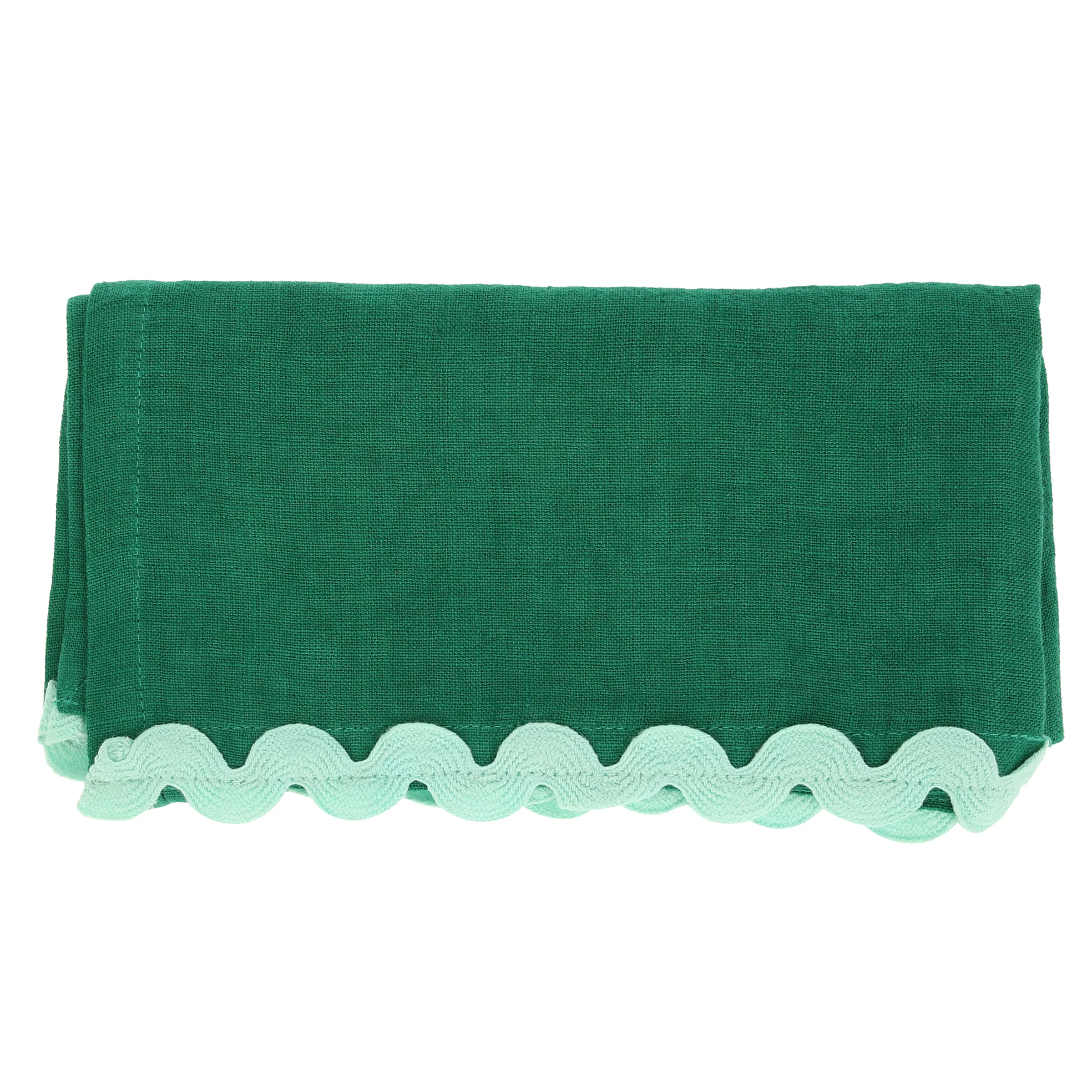 Assorted Ricrac Fabric Napkins (x 4) - Image 7