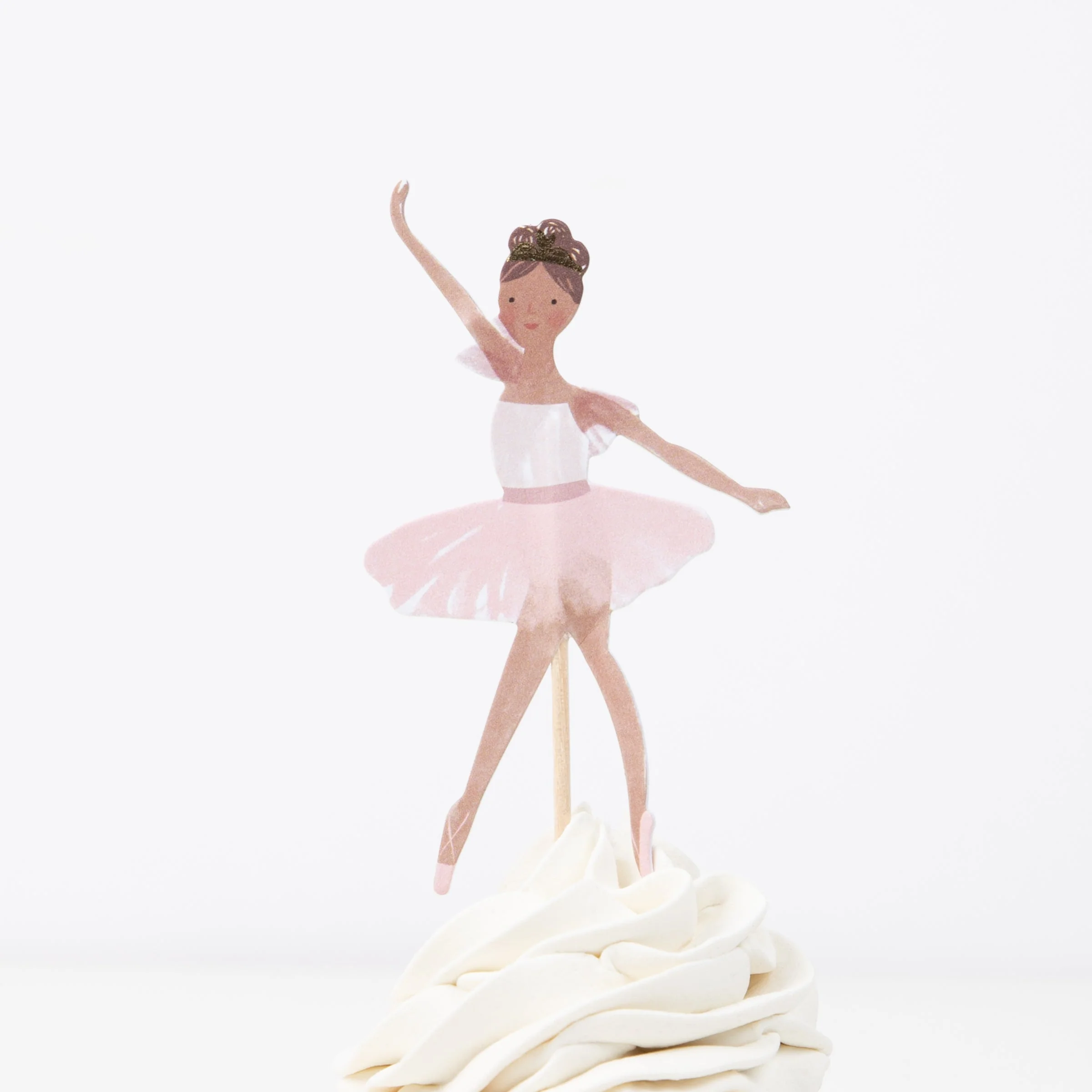 Ballerina Cupcake Kit (x 24 toppers) - Image 5