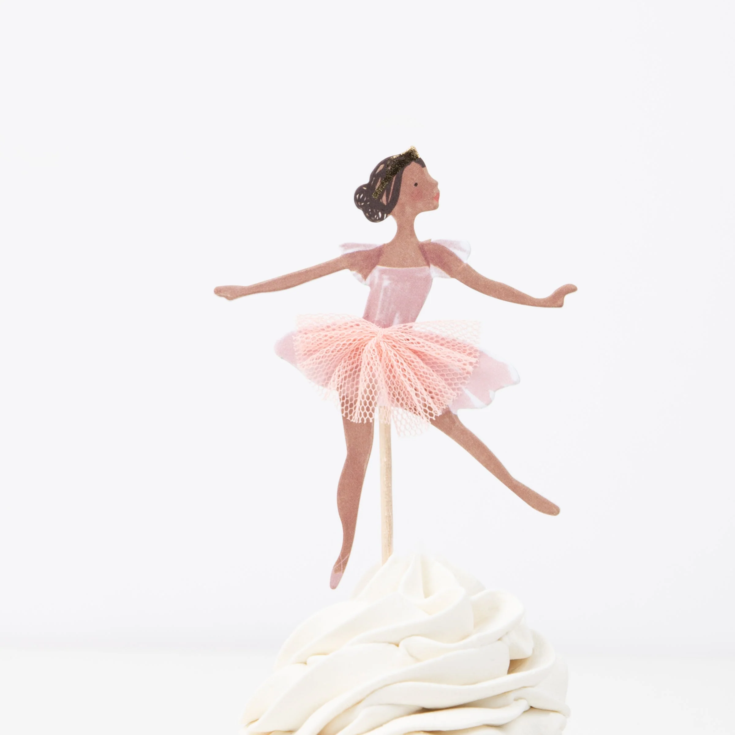 Ballerina Cupcake Kit (x 24 toppers) - Image 7