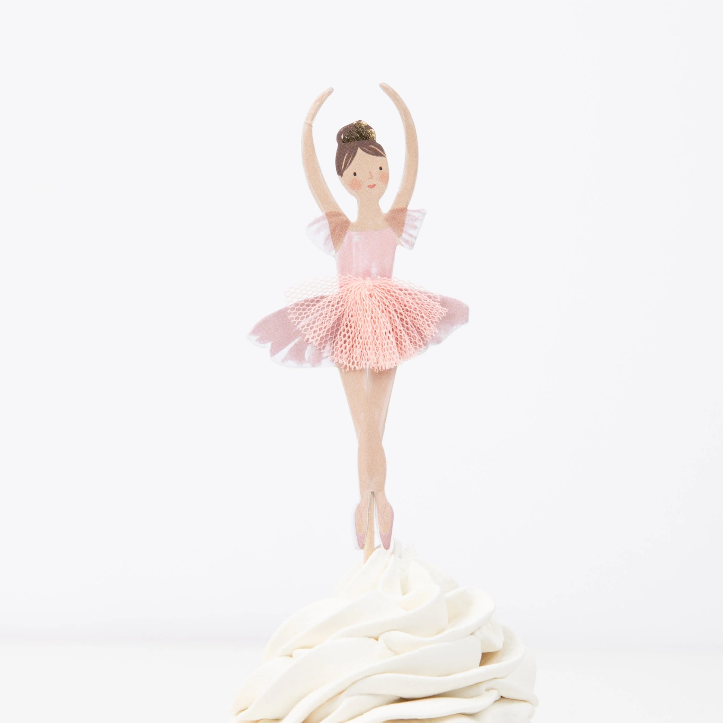 Ballerina Cupcake Kit (x 24 toppers) - Image 9