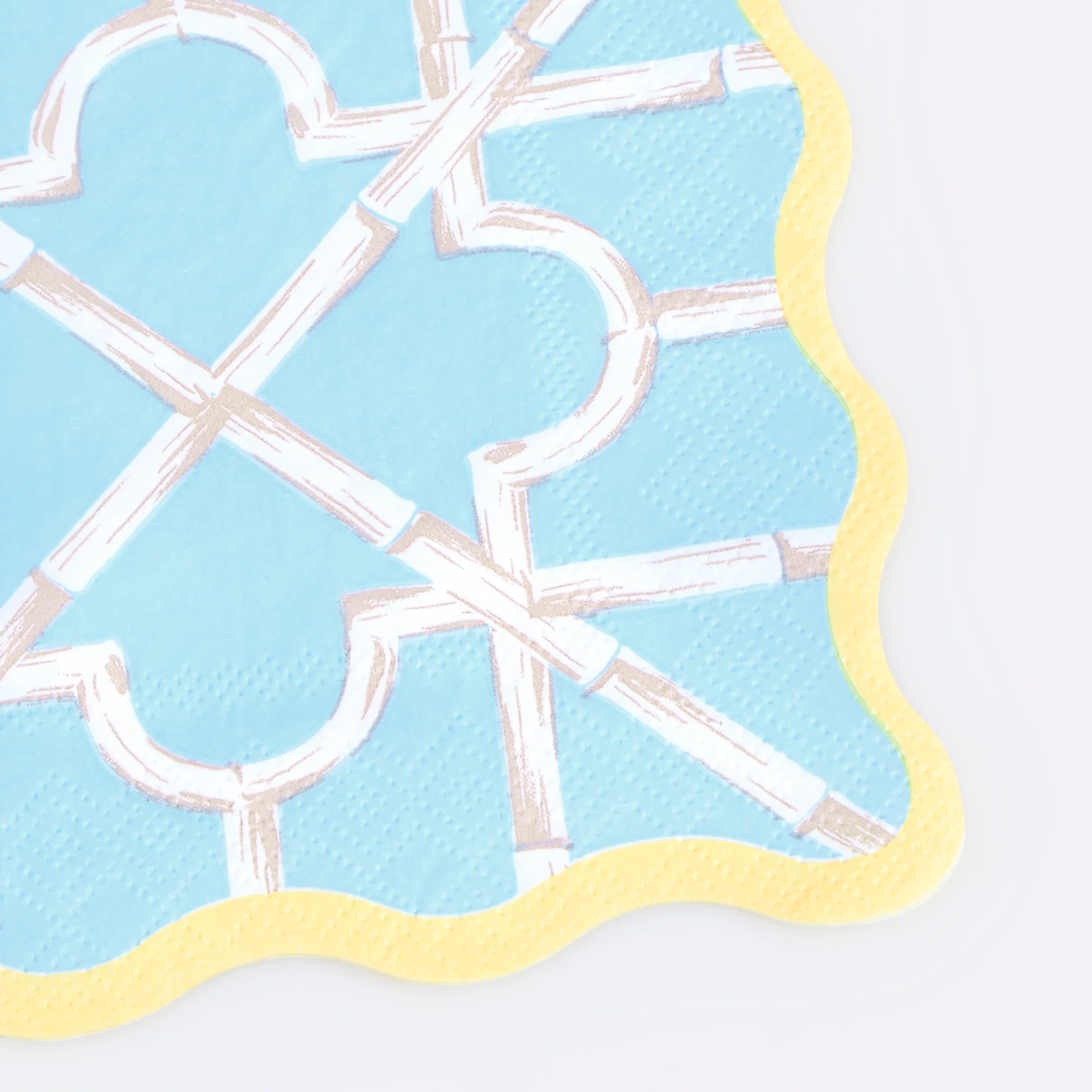 Bamboo Pattern Small Napkins (x 16) - Image 3