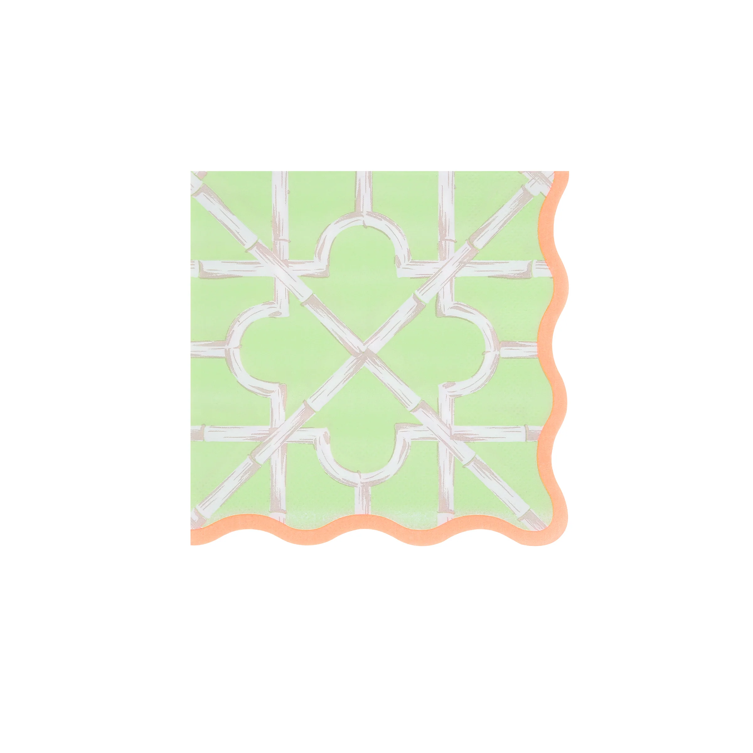 Bamboo Pattern Small Napkins (x 16) - Image 4