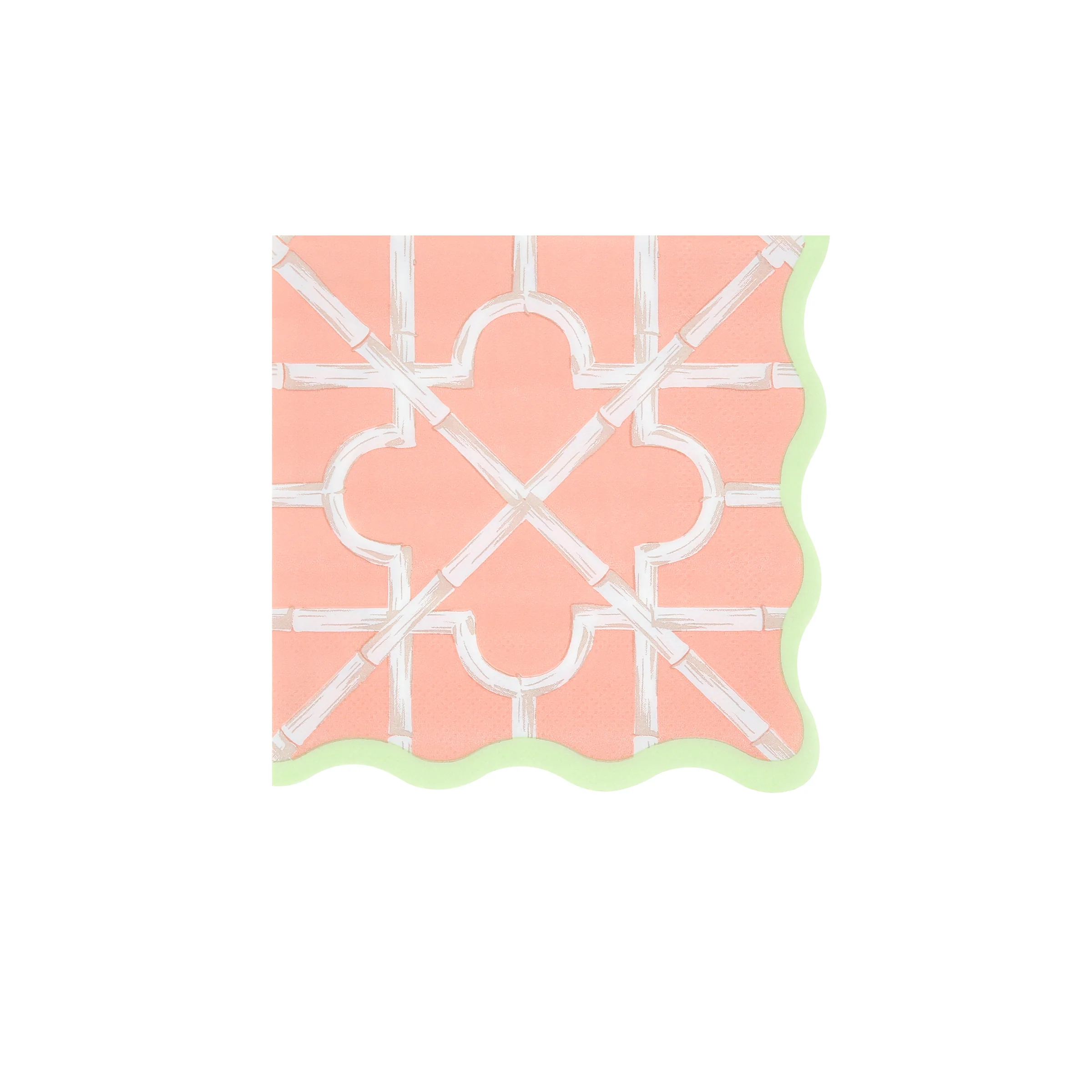 Bamboo Pattern Small Napkins (x 16) - Image 7