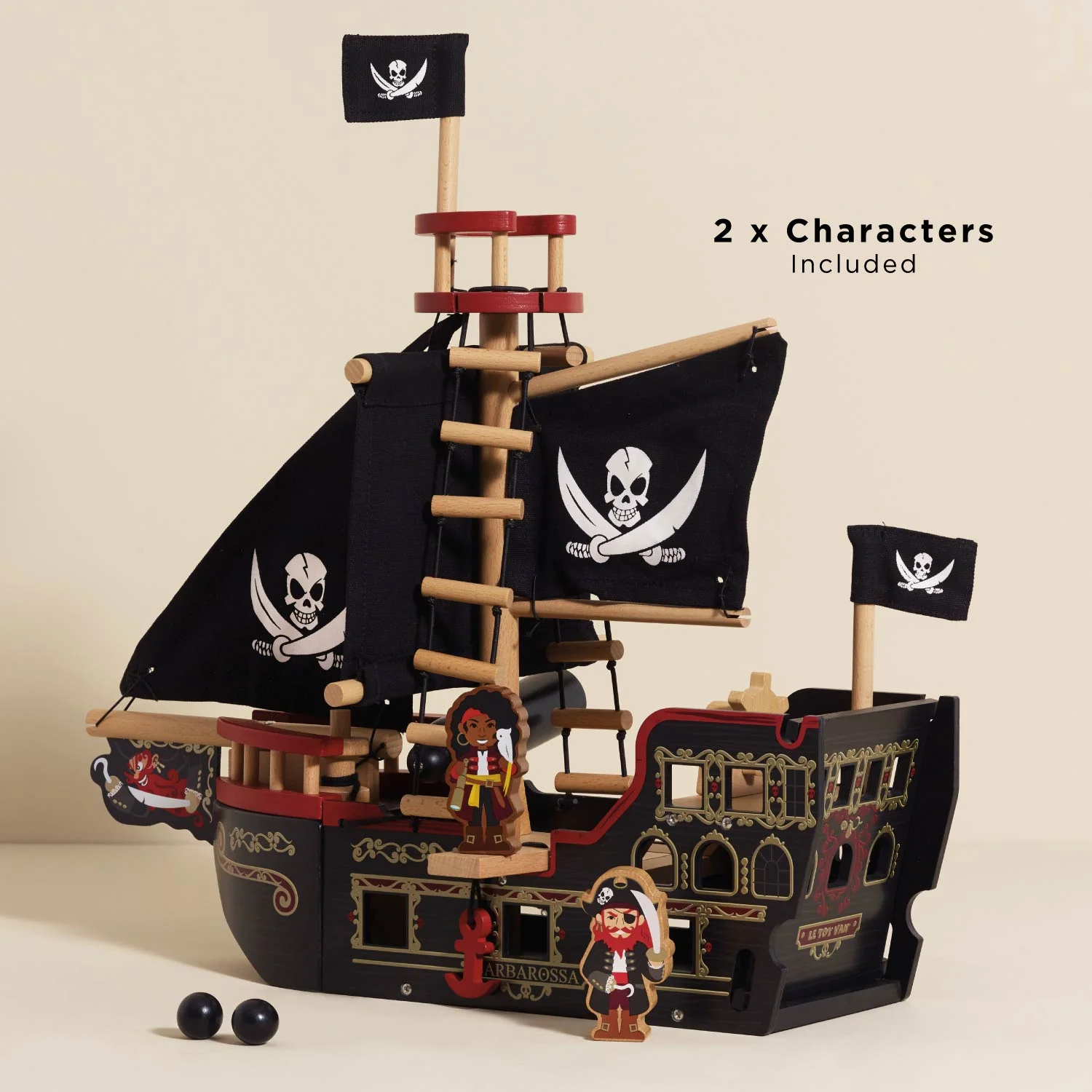 Barbarossa Pirate Ship & Characters - Image 2