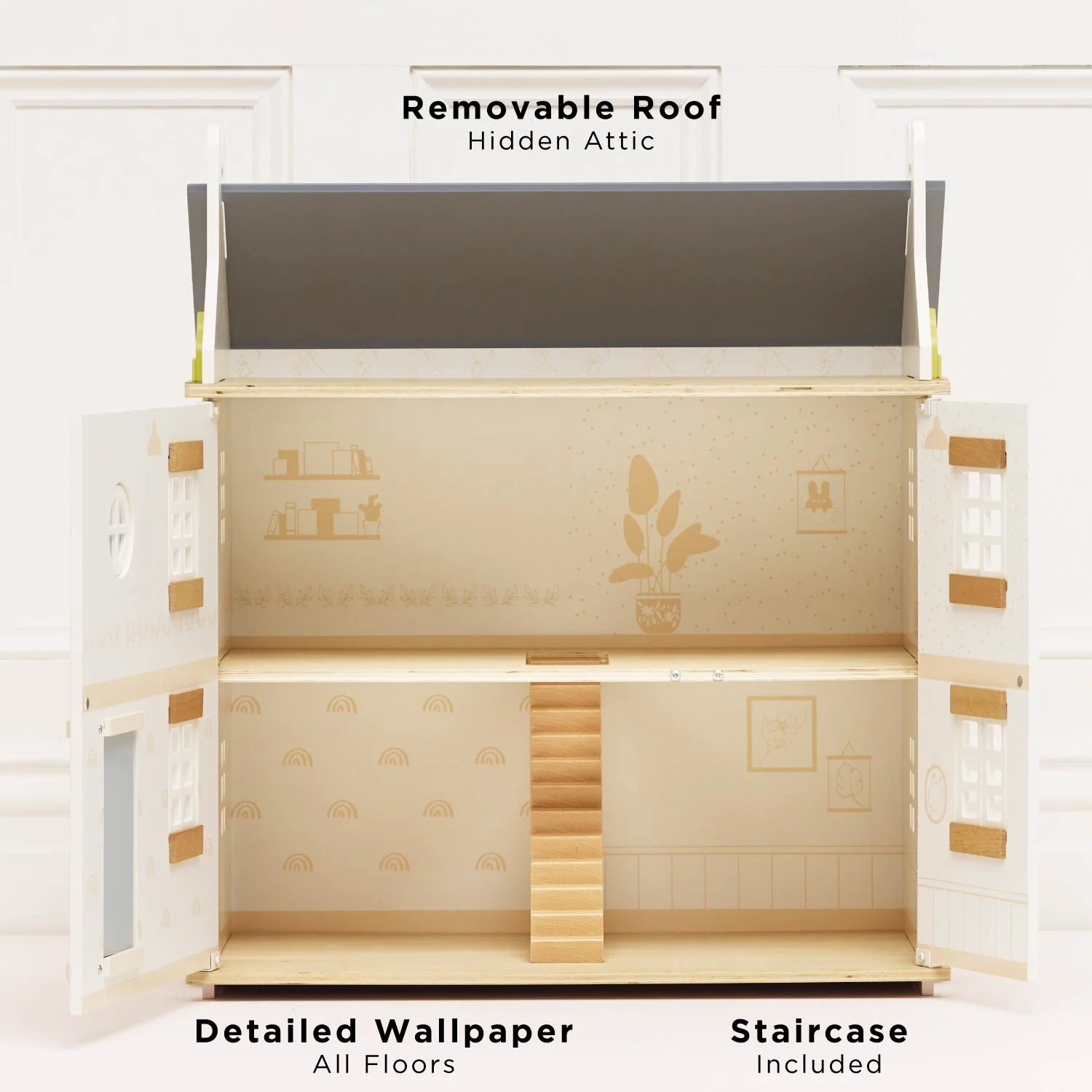 Bay Tree Wooden Dolls House - Image 3