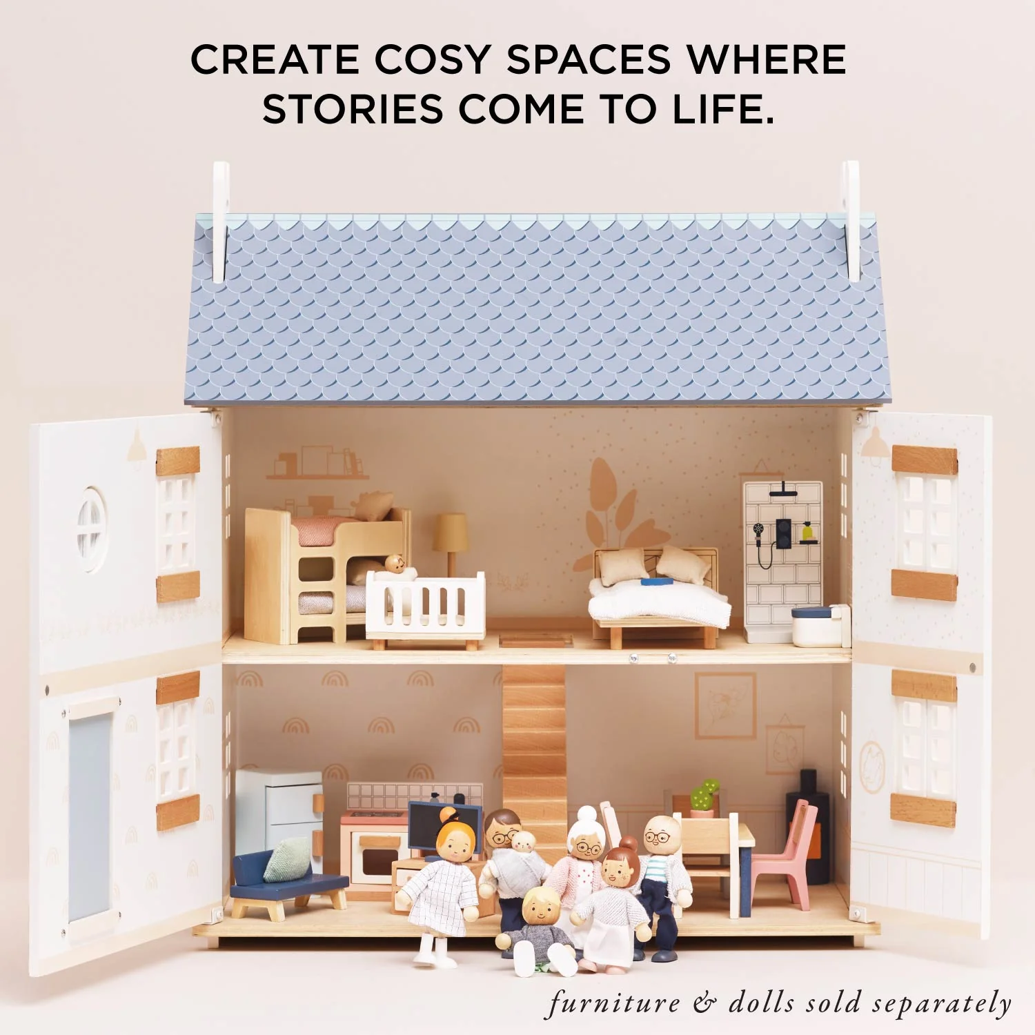 Bay Tree Wooden Dolls House - Image 6