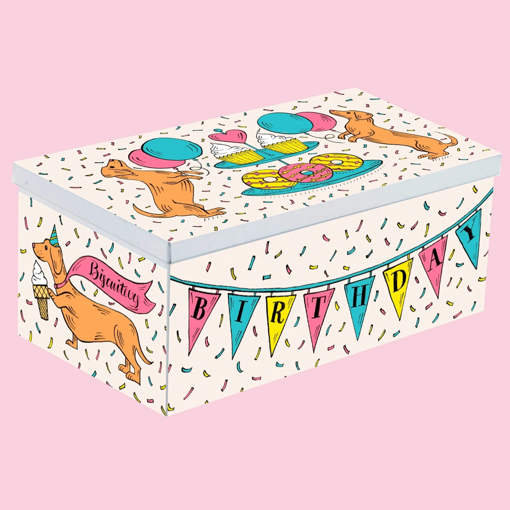 Birthday Treats Biscuit Tin - Image 6
