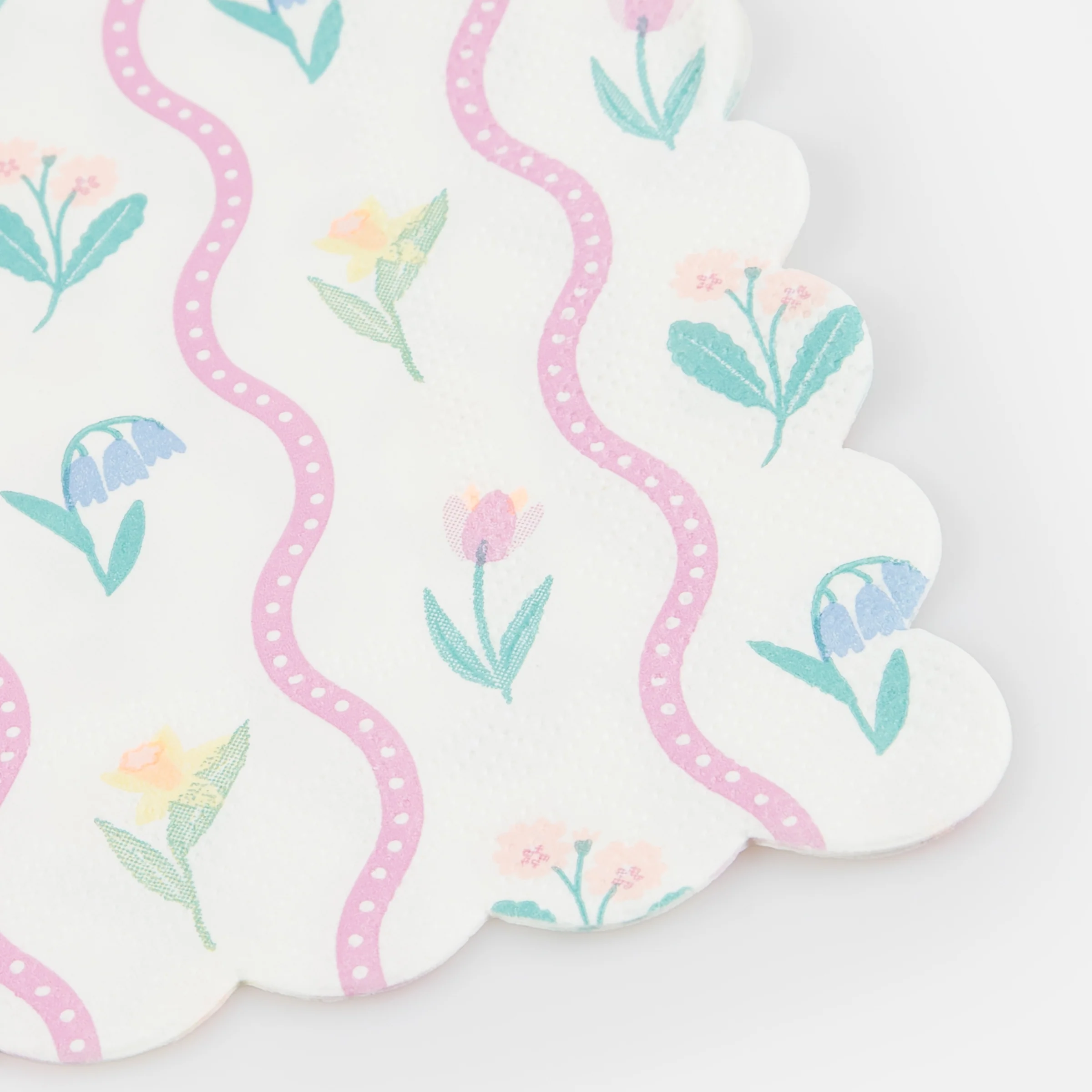 Bloomsbury Floral Pattern Small Napkins (x 16) - Image 3
