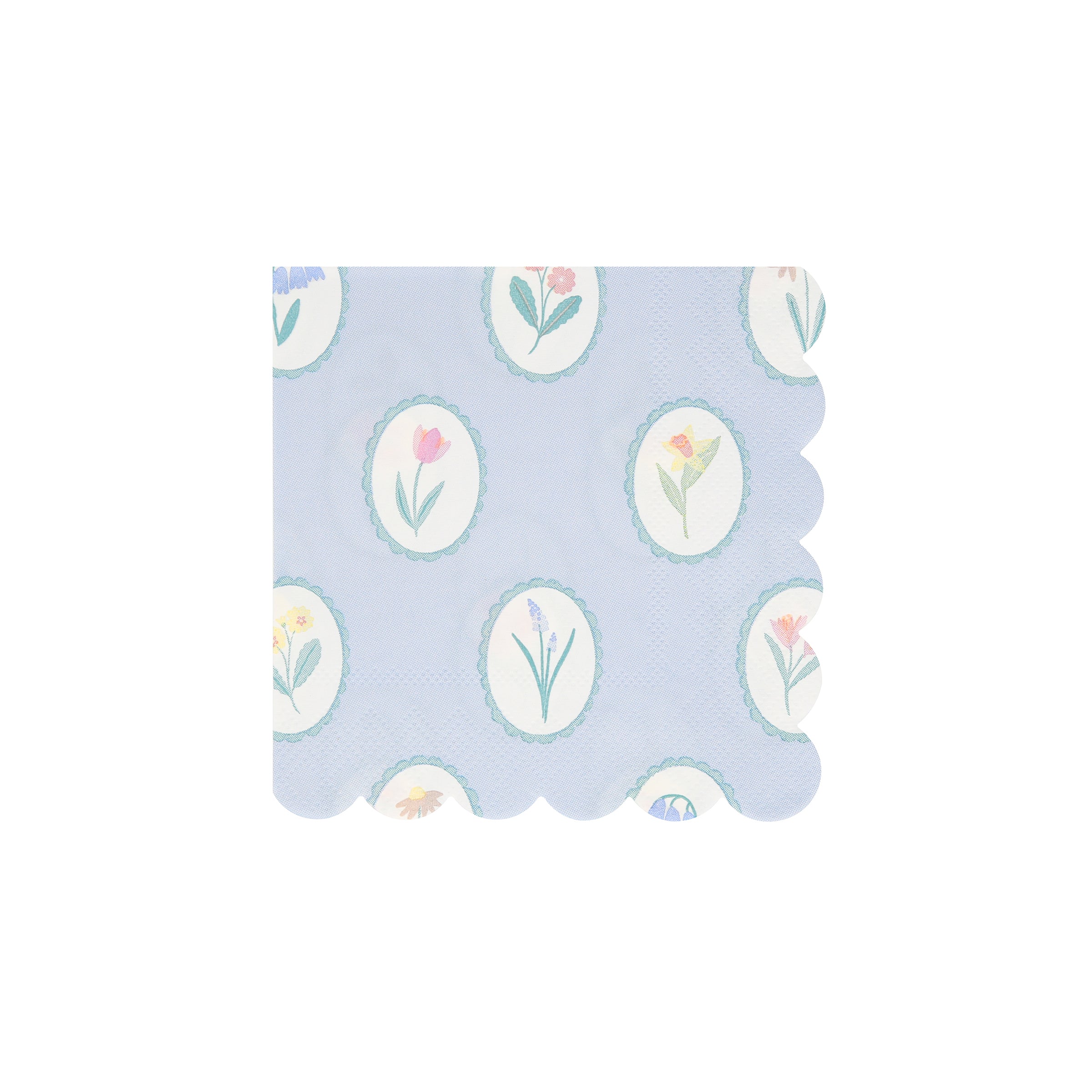 Bloomsbury Floral Pattern Small Napkins (x 16) - Image 5