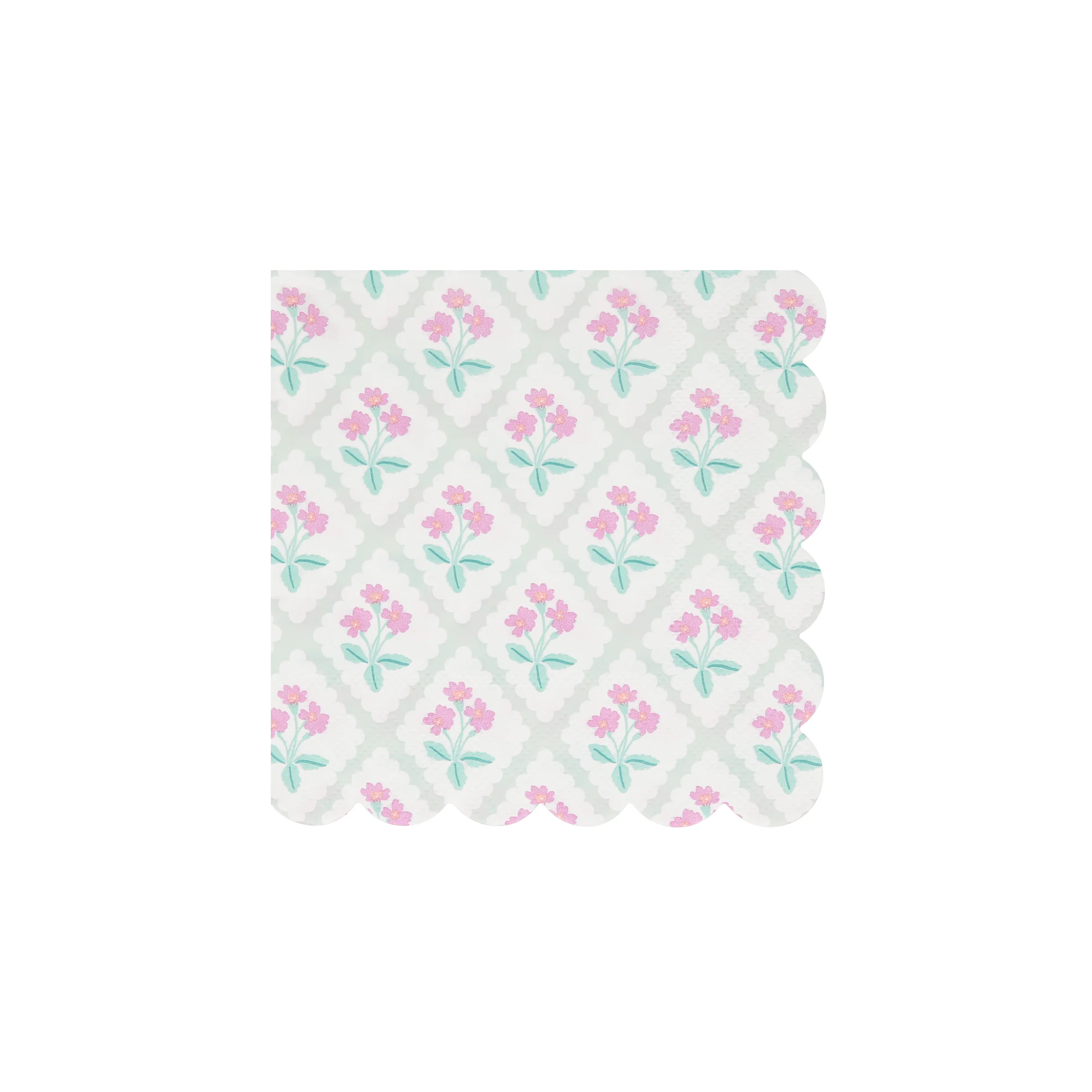 Bloomsbury Floral Pattern Small Napkins (x 16) - Image 7