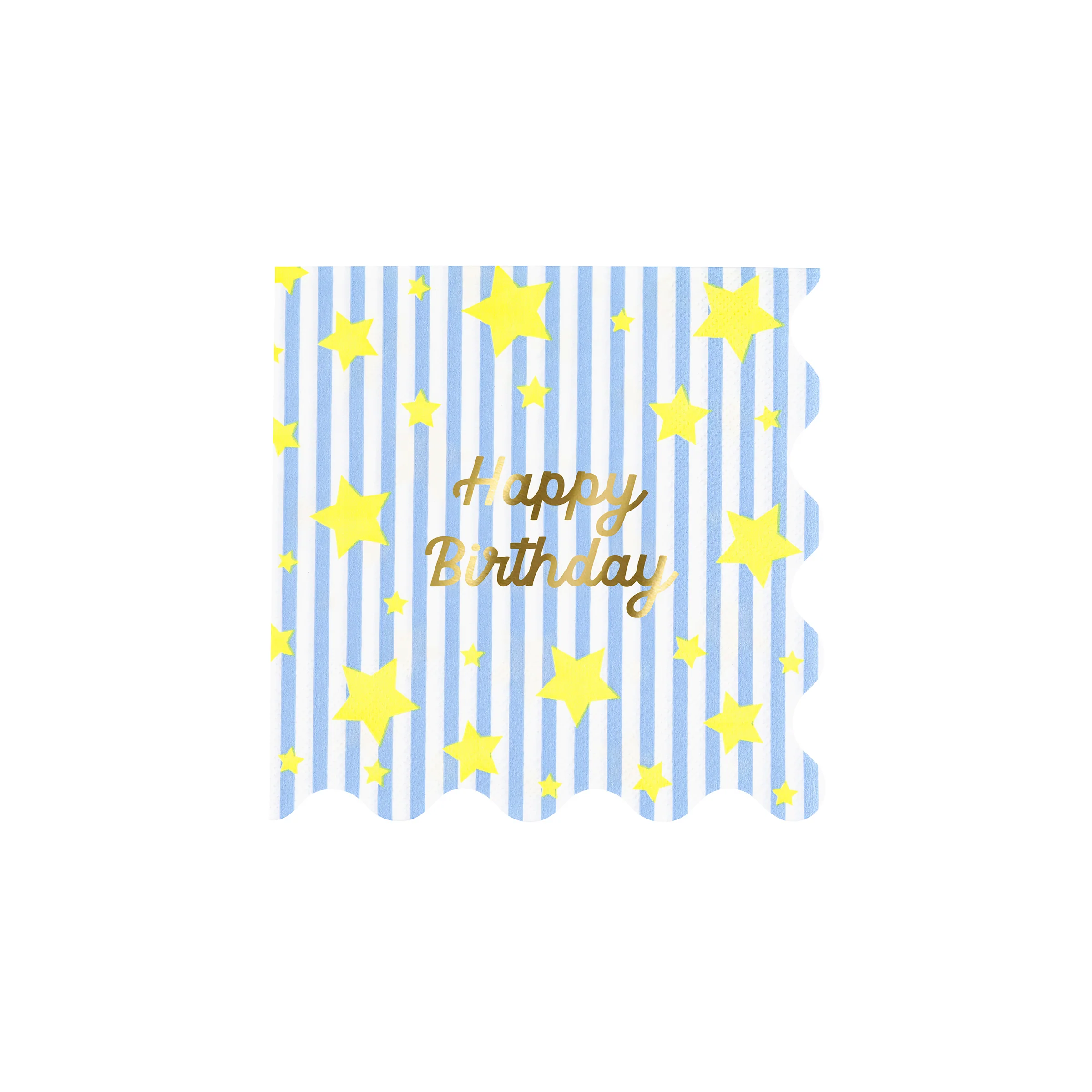 Bright Star Happy Birthday Small Napkins (x 16) - Image 5