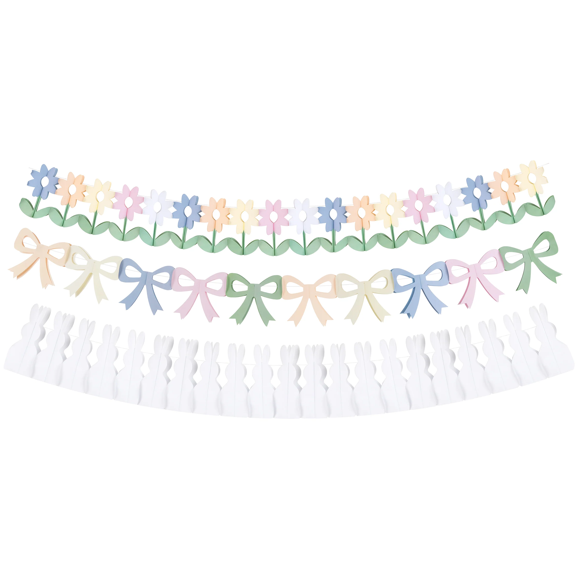 Bunny Paper Garland Set - Image 3