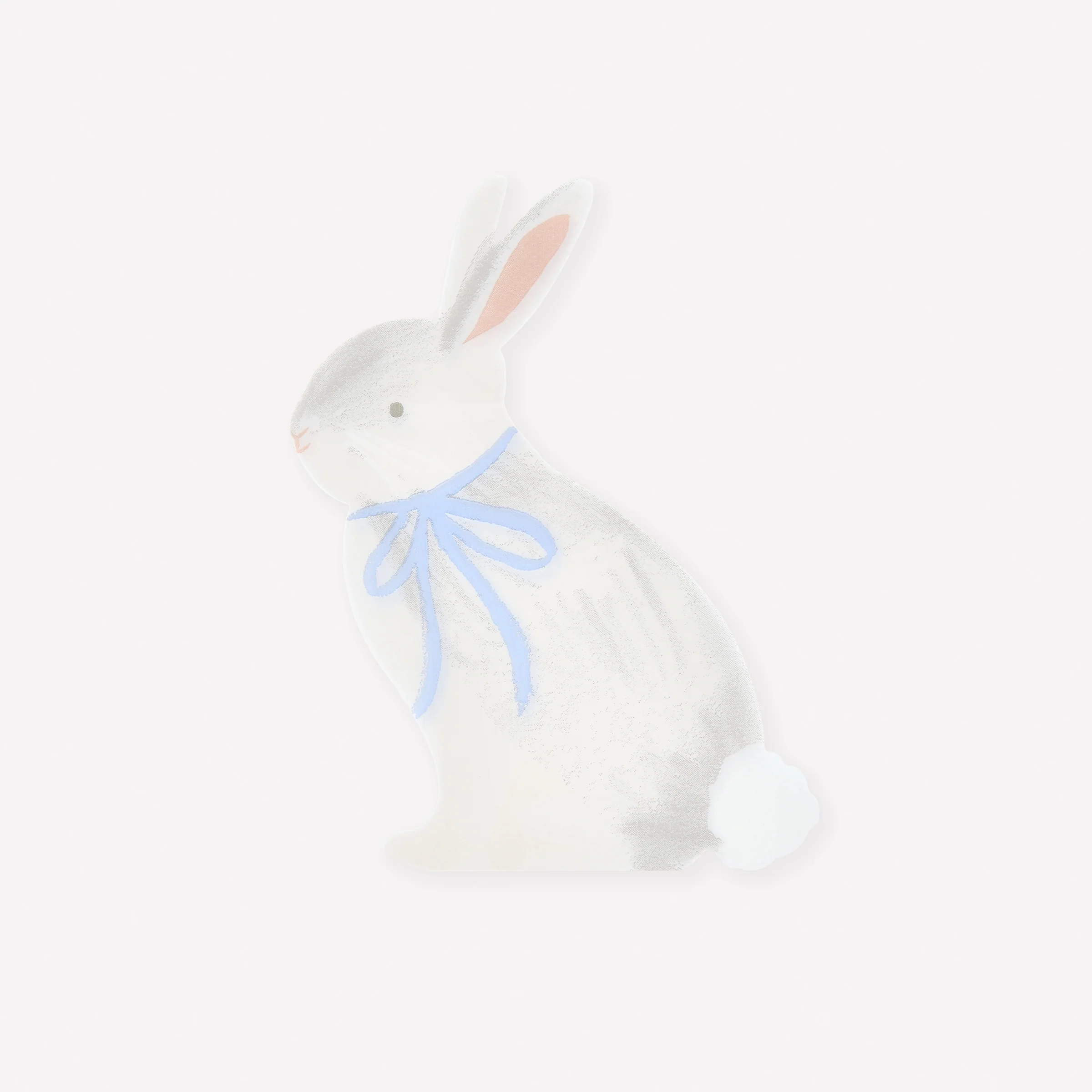 Bunny With Bow Napkins (x 16)