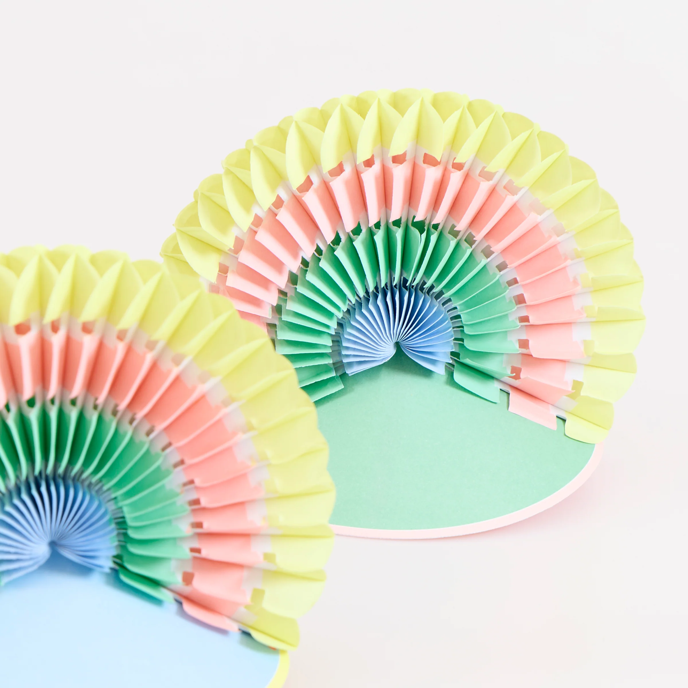 Charm Party Rainbow Party Hats (x 6) - Image 2