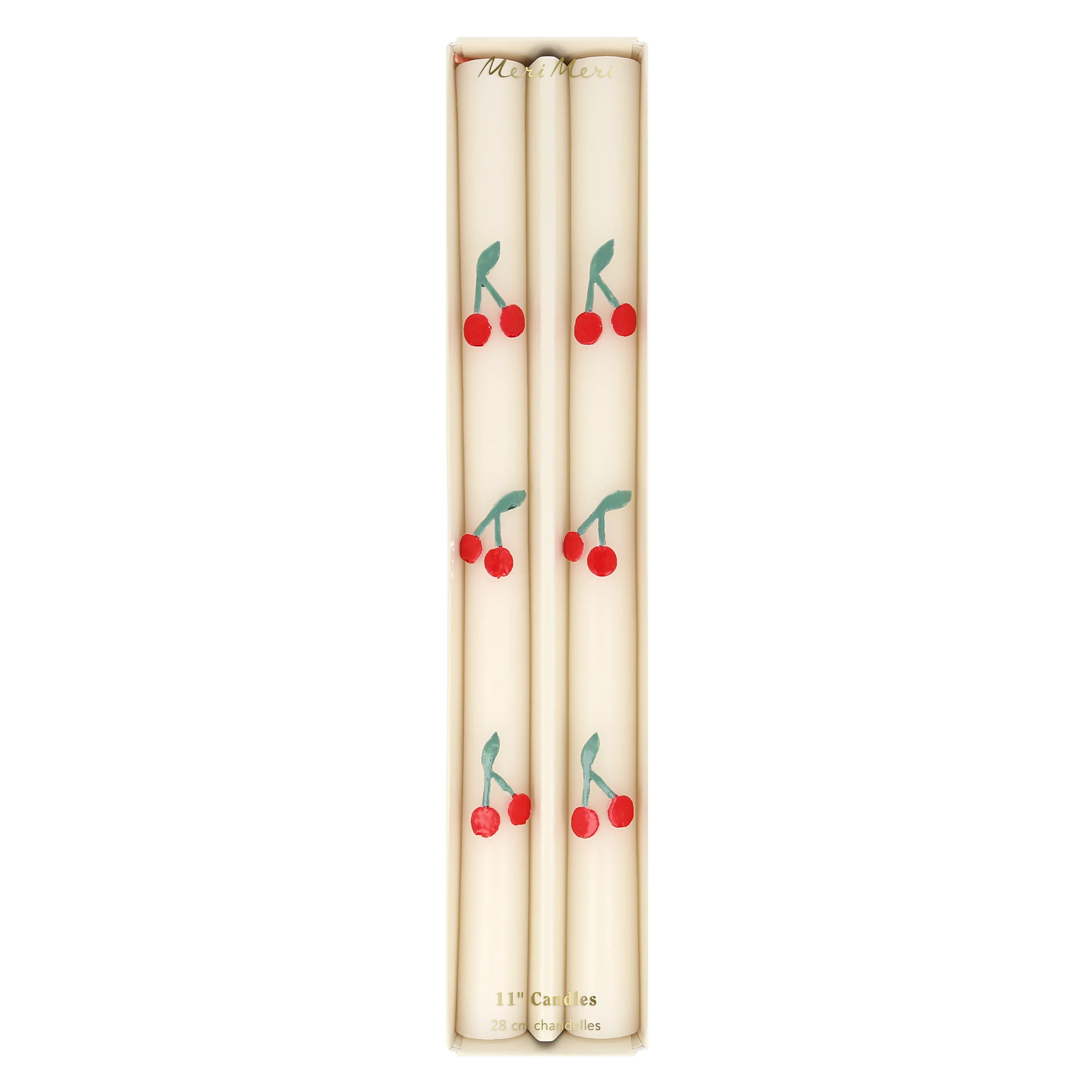 Cherry Table Candles (x 2) - Image 5
