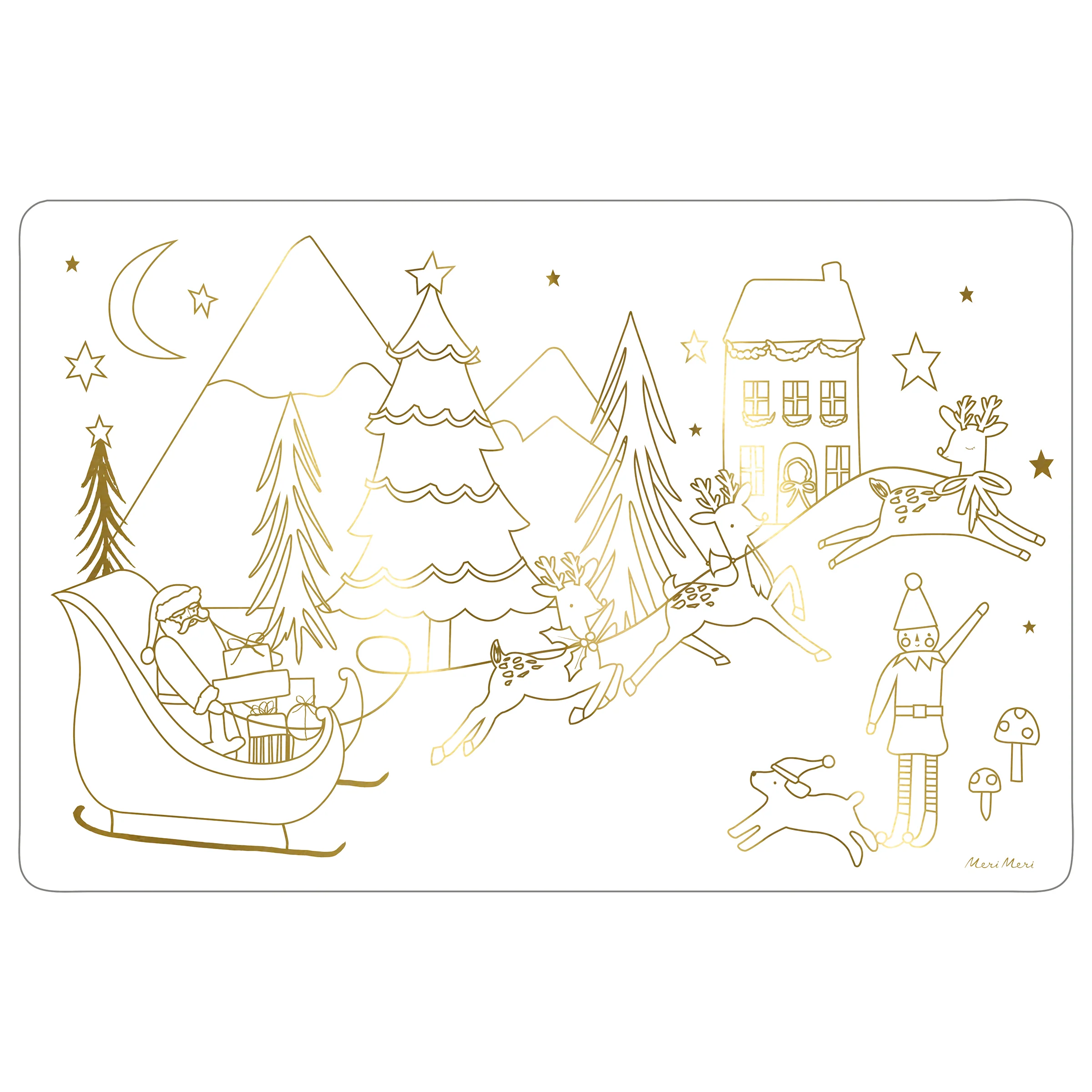 Christmas Colouring Placemats (x 8) - Image 4