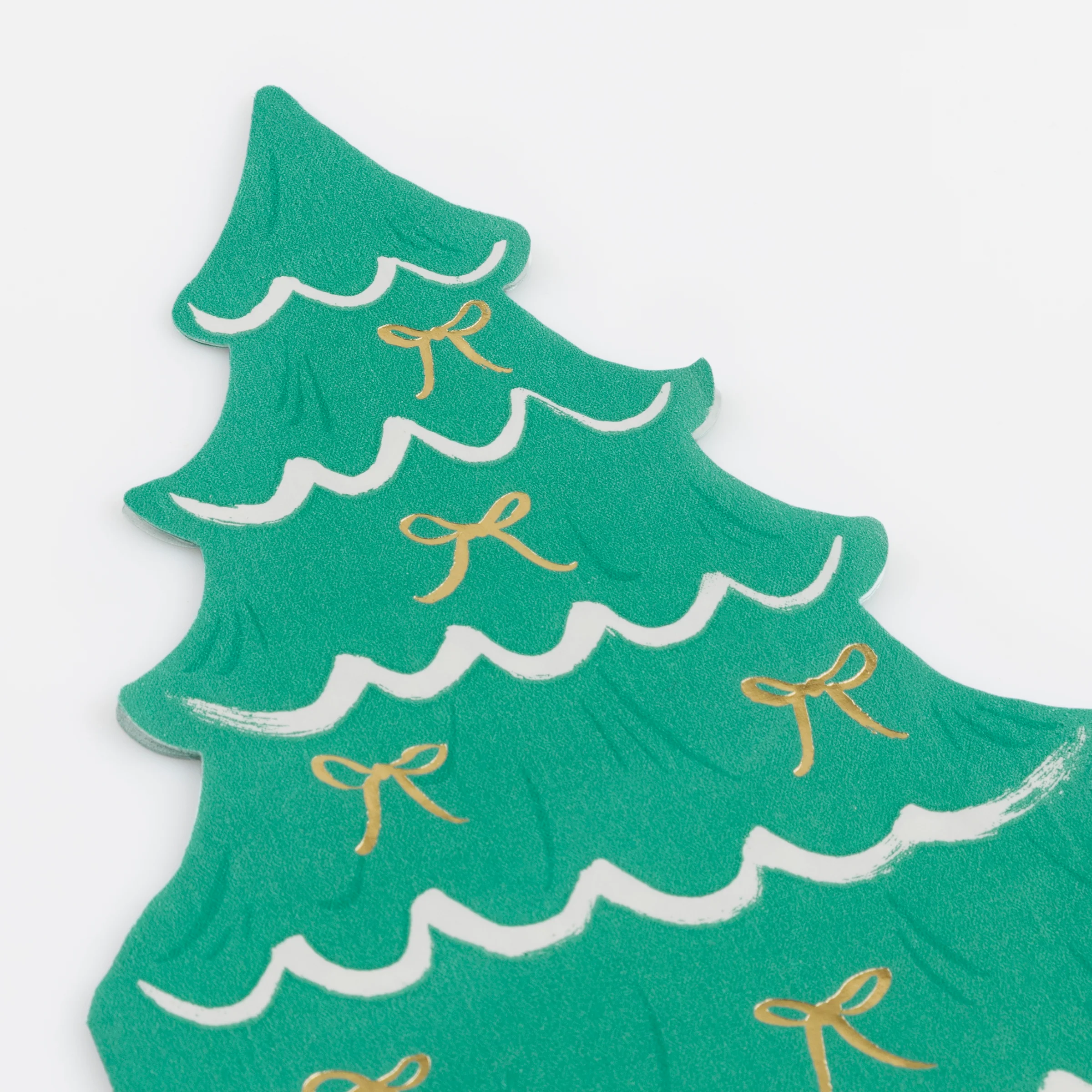 Christmas Tree With Bows Napkins (x 16) - Image 2