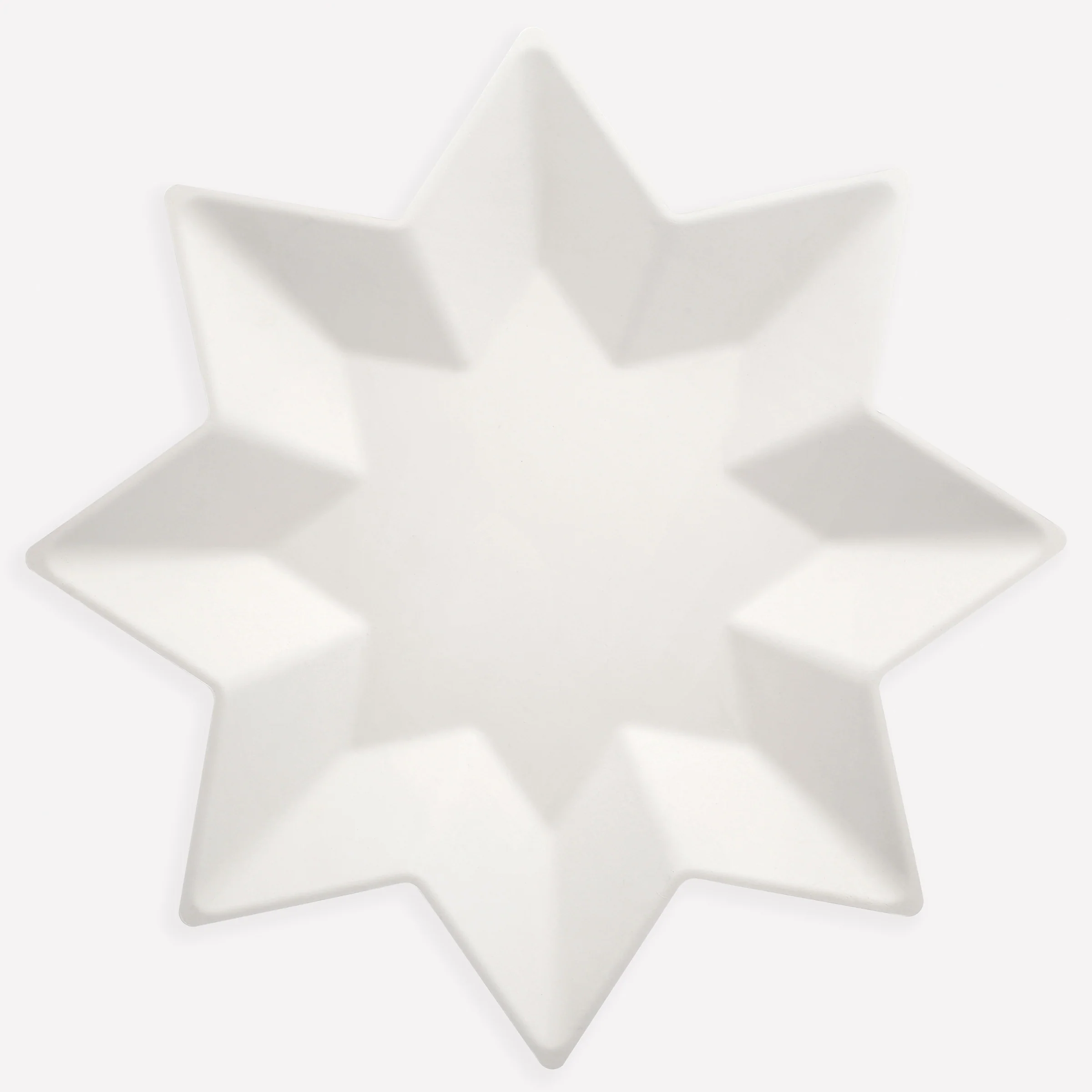 Compostable Star Dinner Plates (x 8)
