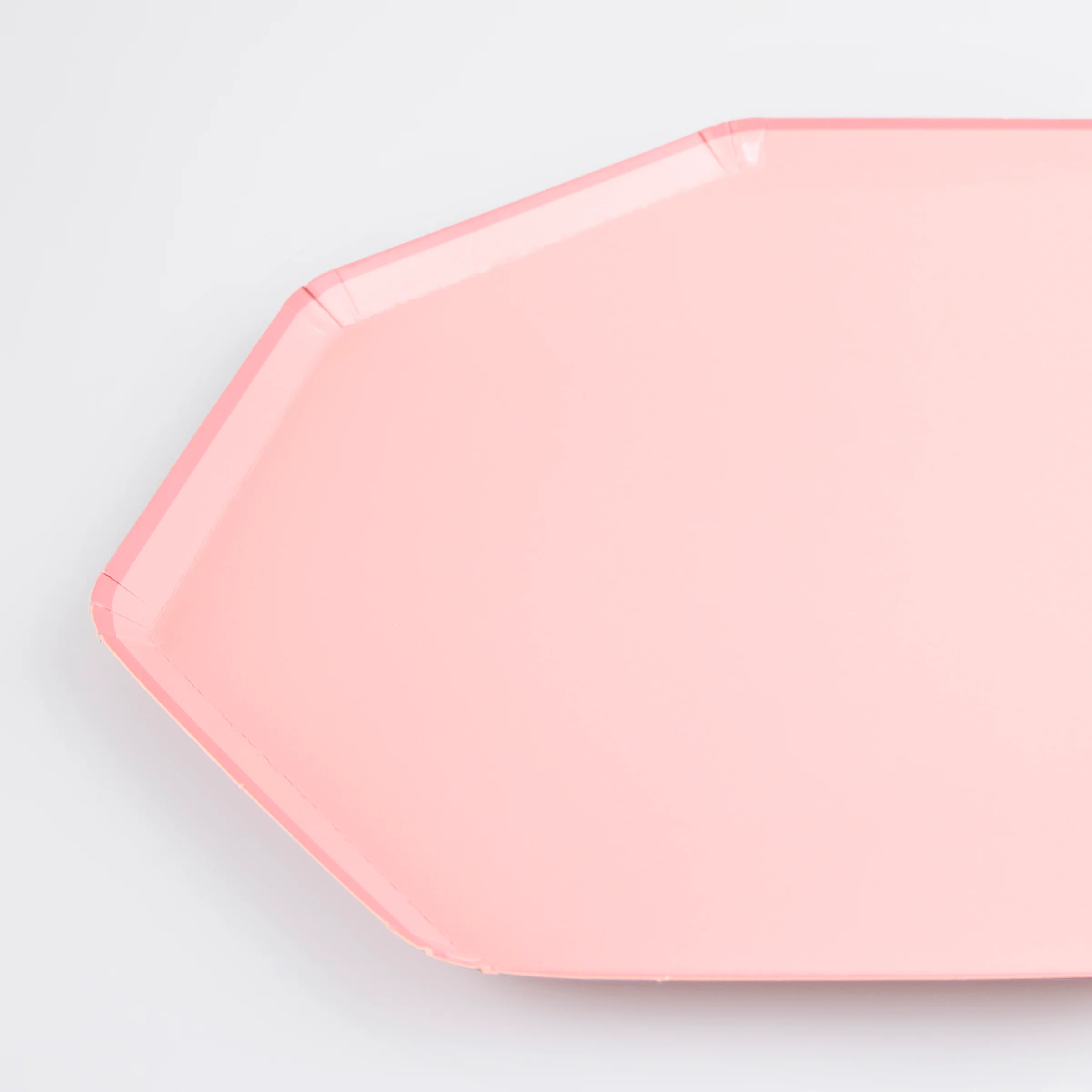 Cotton Candy Pink Dinner Plates (x 8) - Image 2