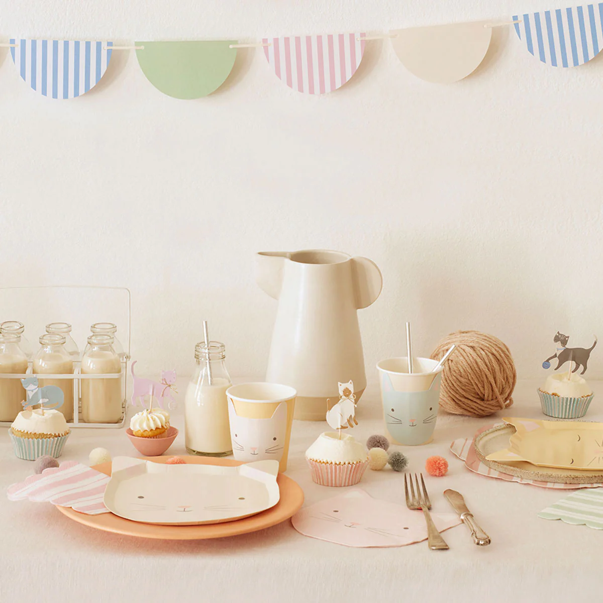 Cute Kittens Cupcake Kit (x 24 toppers) - Image 2