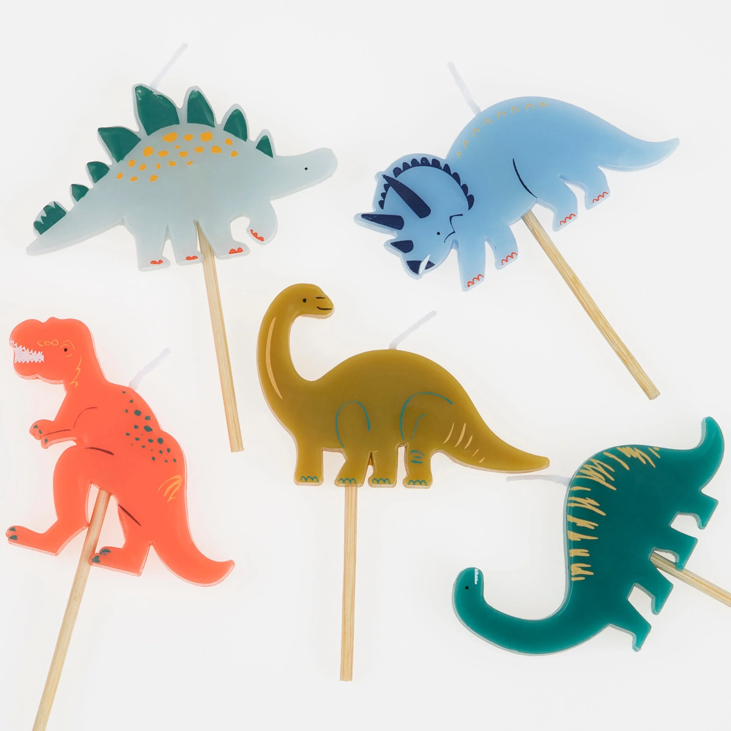 Dinosaur Candles (x 5) - Image 3