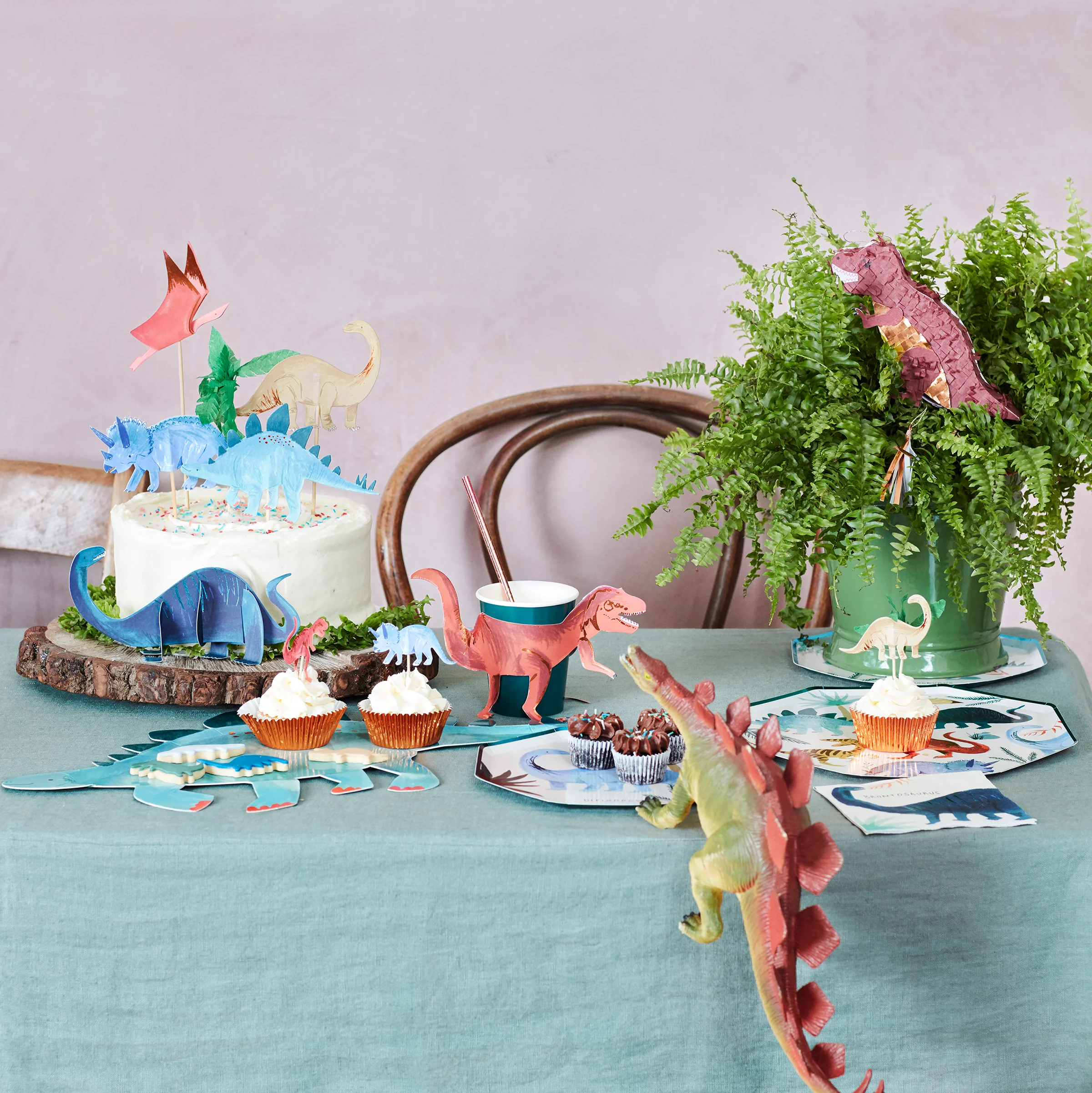 Dinosaur Kingdom Cupcake Kit (x 24 toppers) - Image 10