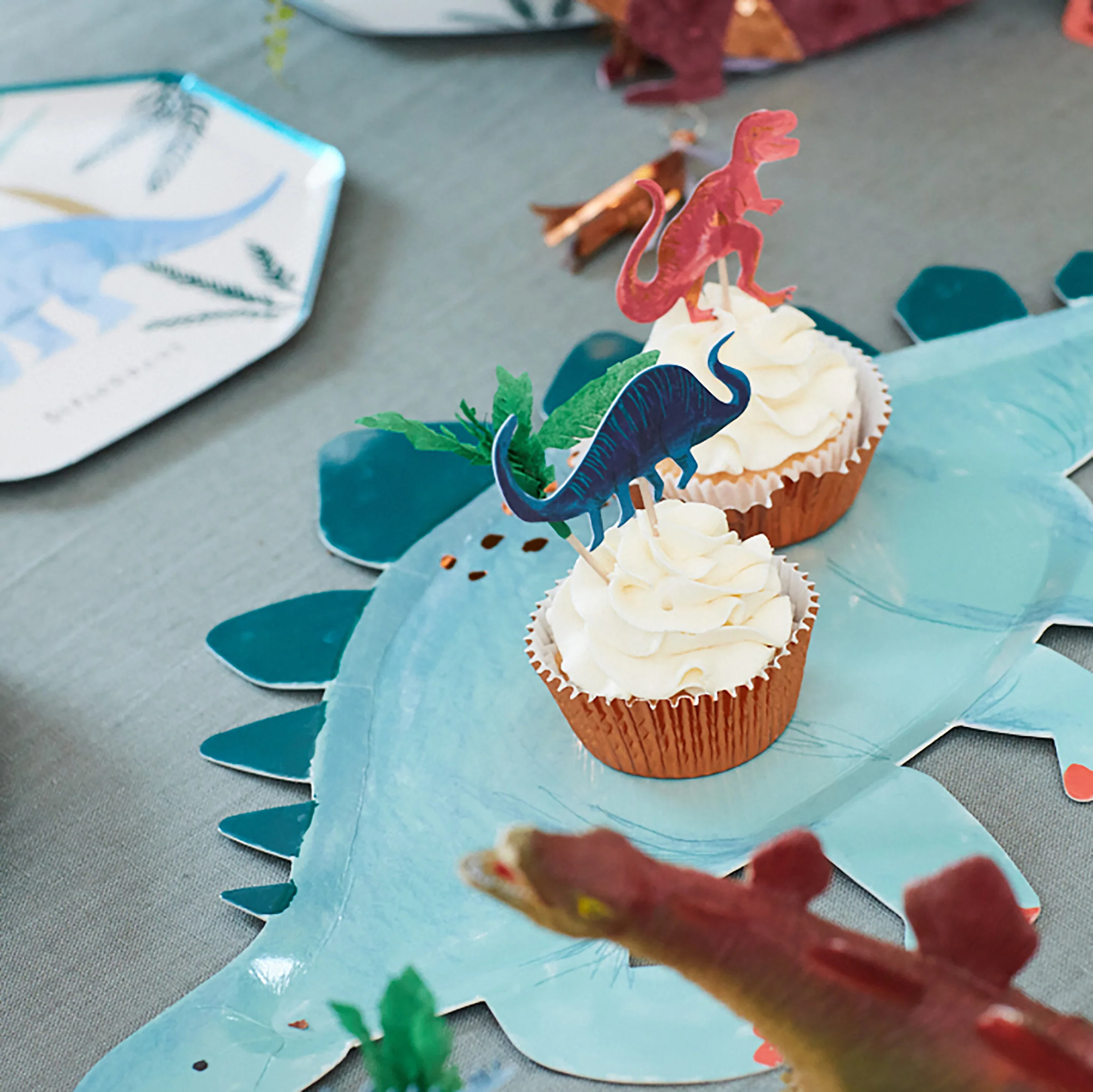 Dinosaur Kingdom Cupcake Kit (x 24 toppers) - Image 8