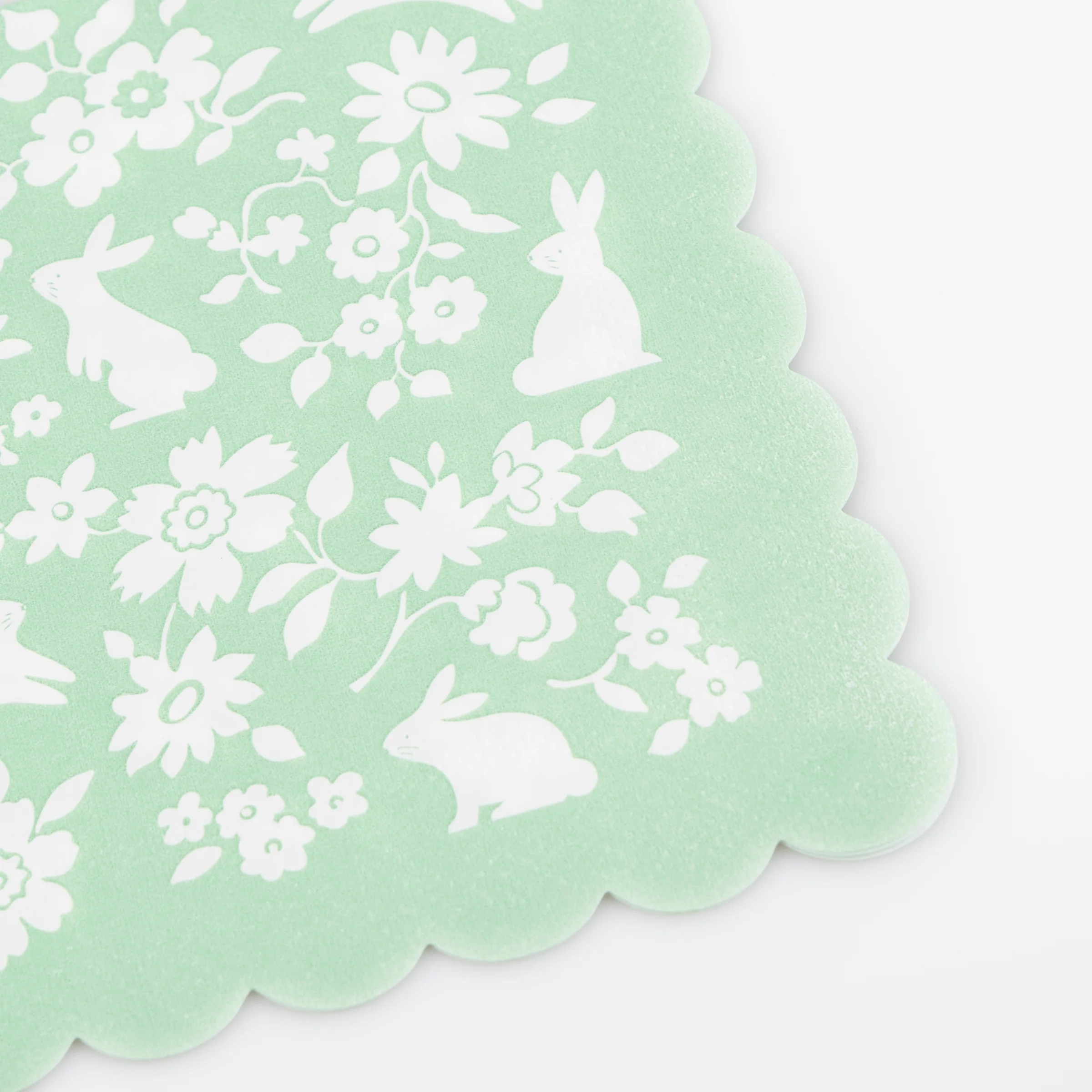 Ditsy Bunny Small Napkins (x 16) - Image 3