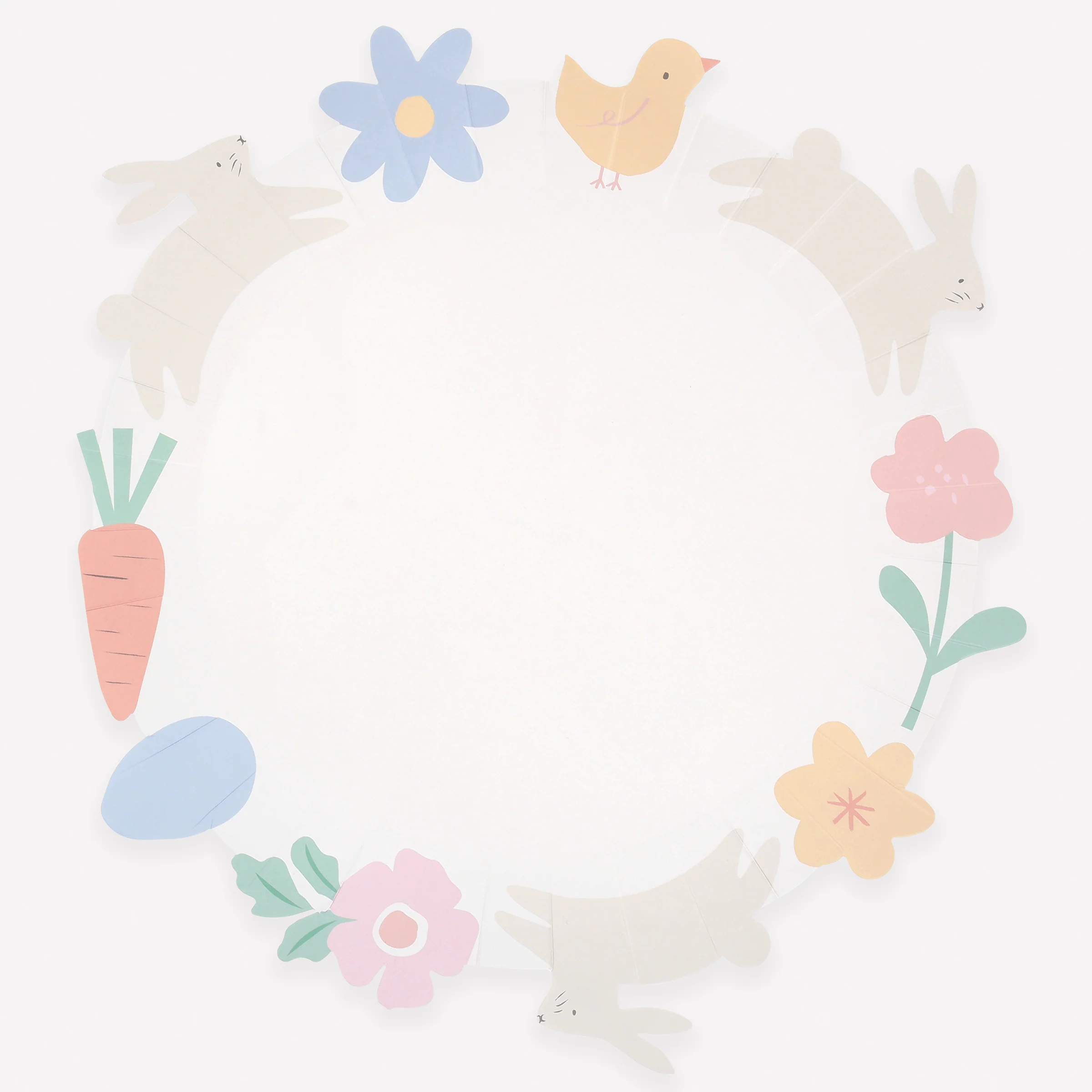Easter Icons Edged Dinner Plates (x 8)