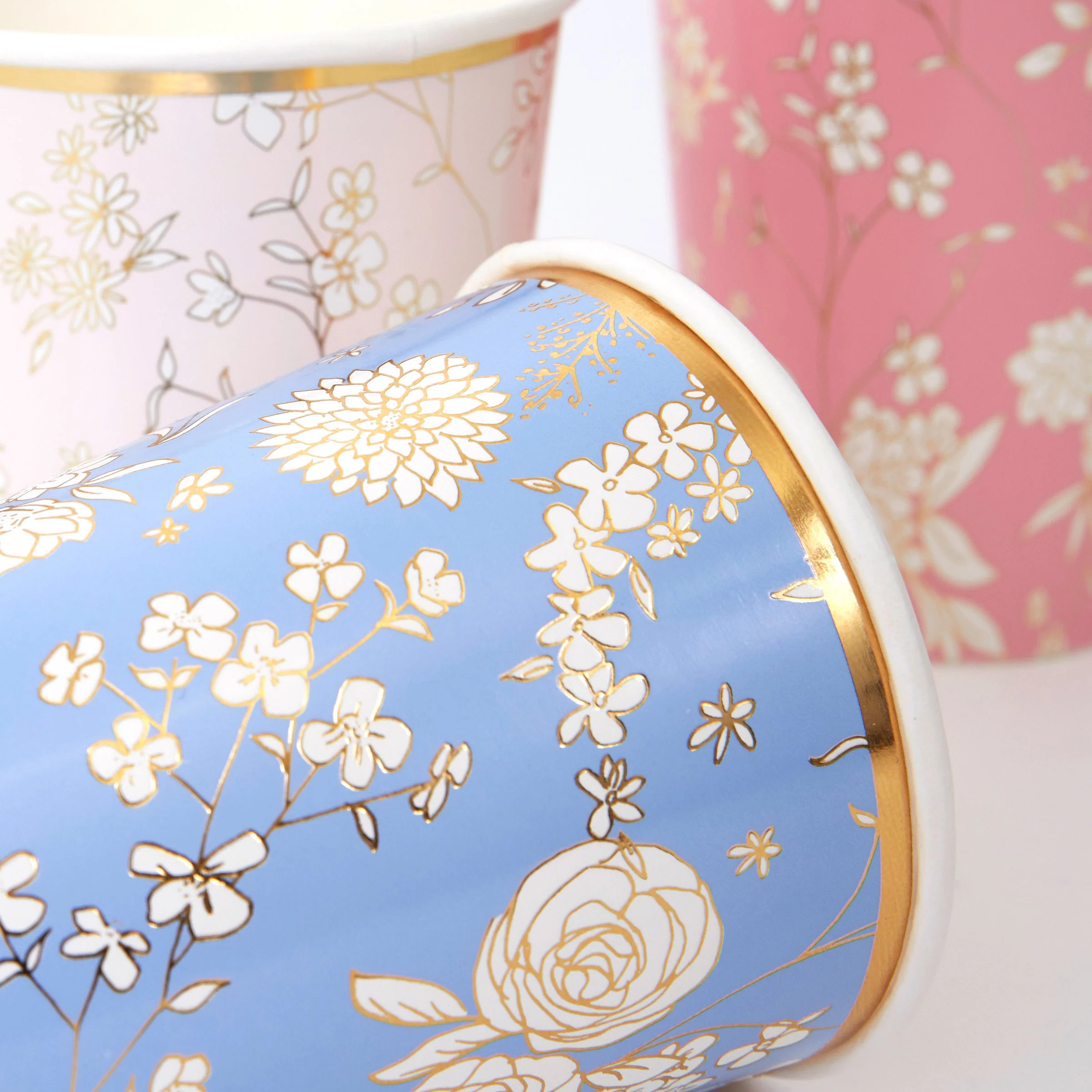 English Garden Party Cups (x 8) - Image 5