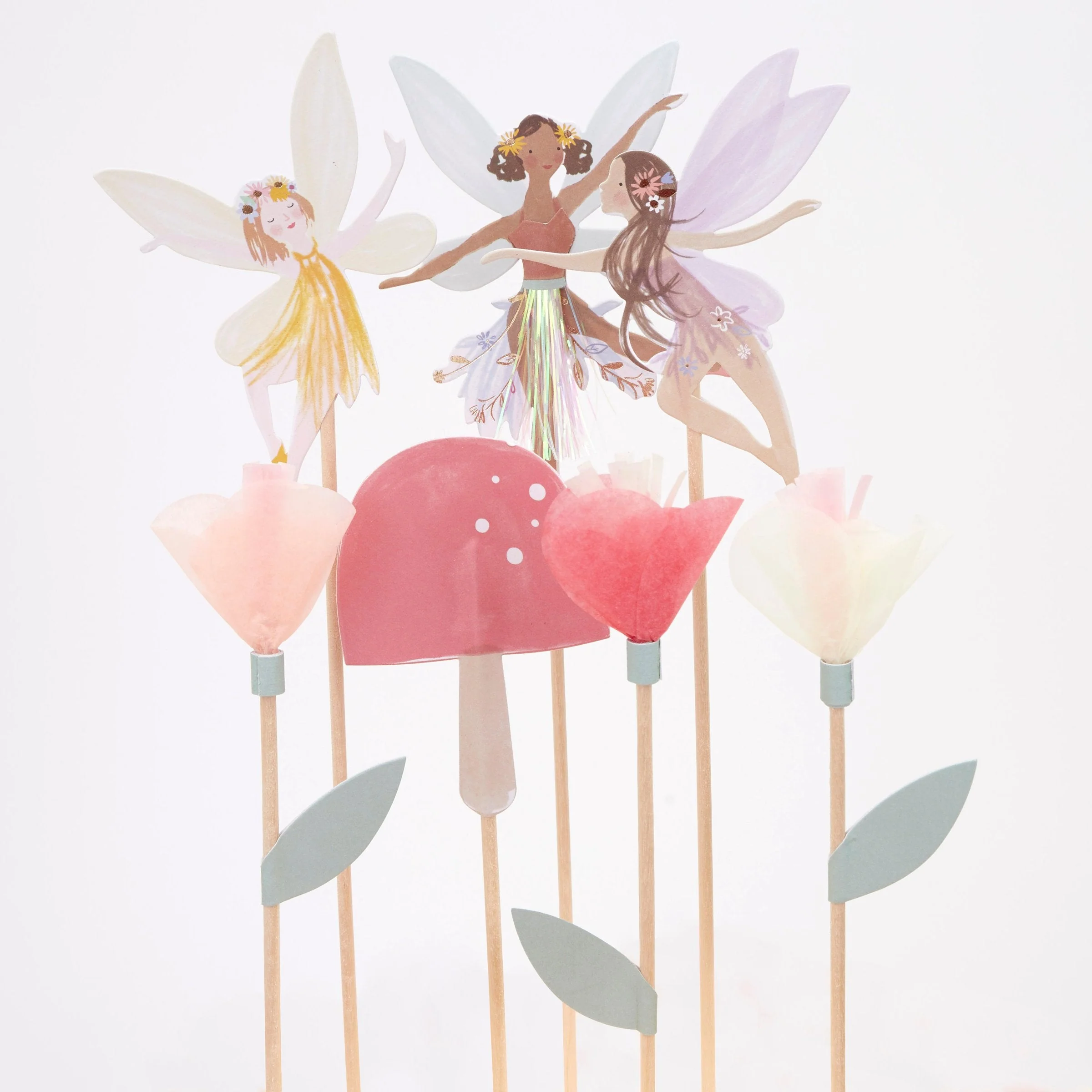 Fairy Cake Toppers (x 7) - Image 4