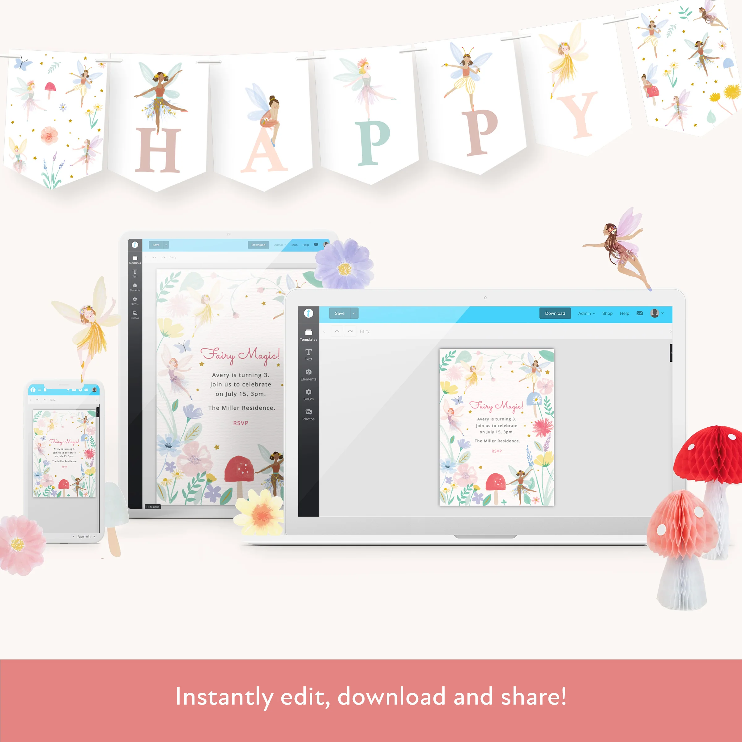 Fairy Download & Print Bundle - Image 11