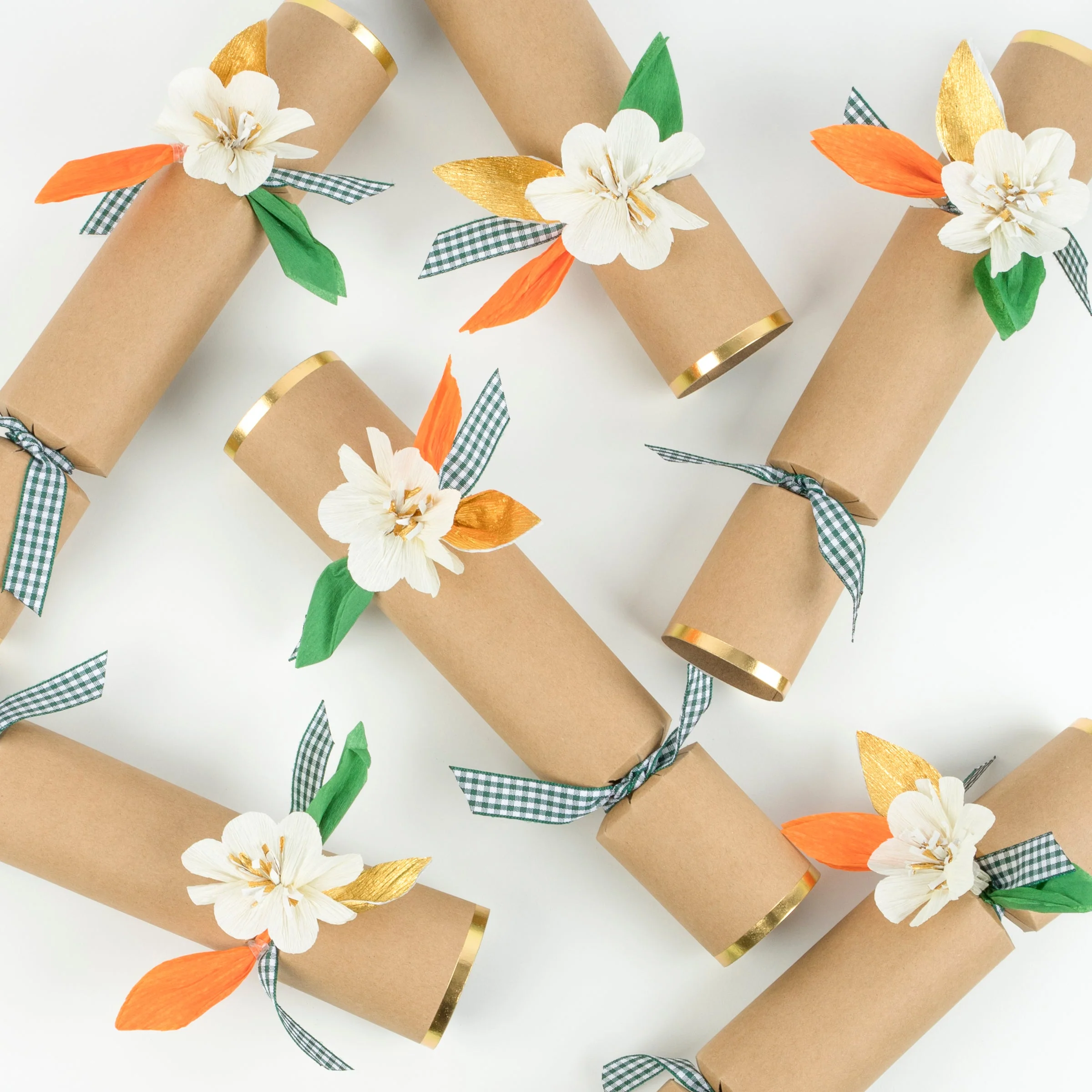 Fall Flower Crackers (x 6) - Image 5