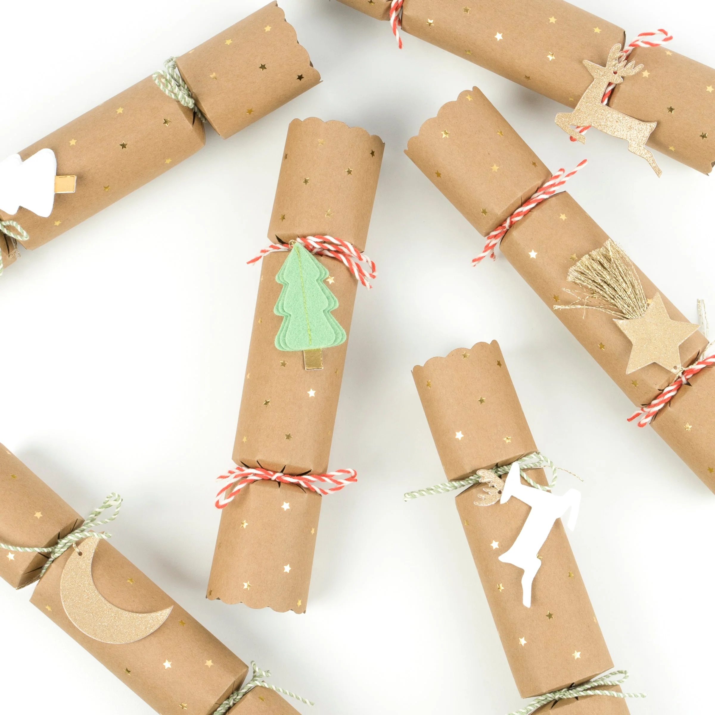 Felt & Glitter Icon Crackers (x 6) - Image 4