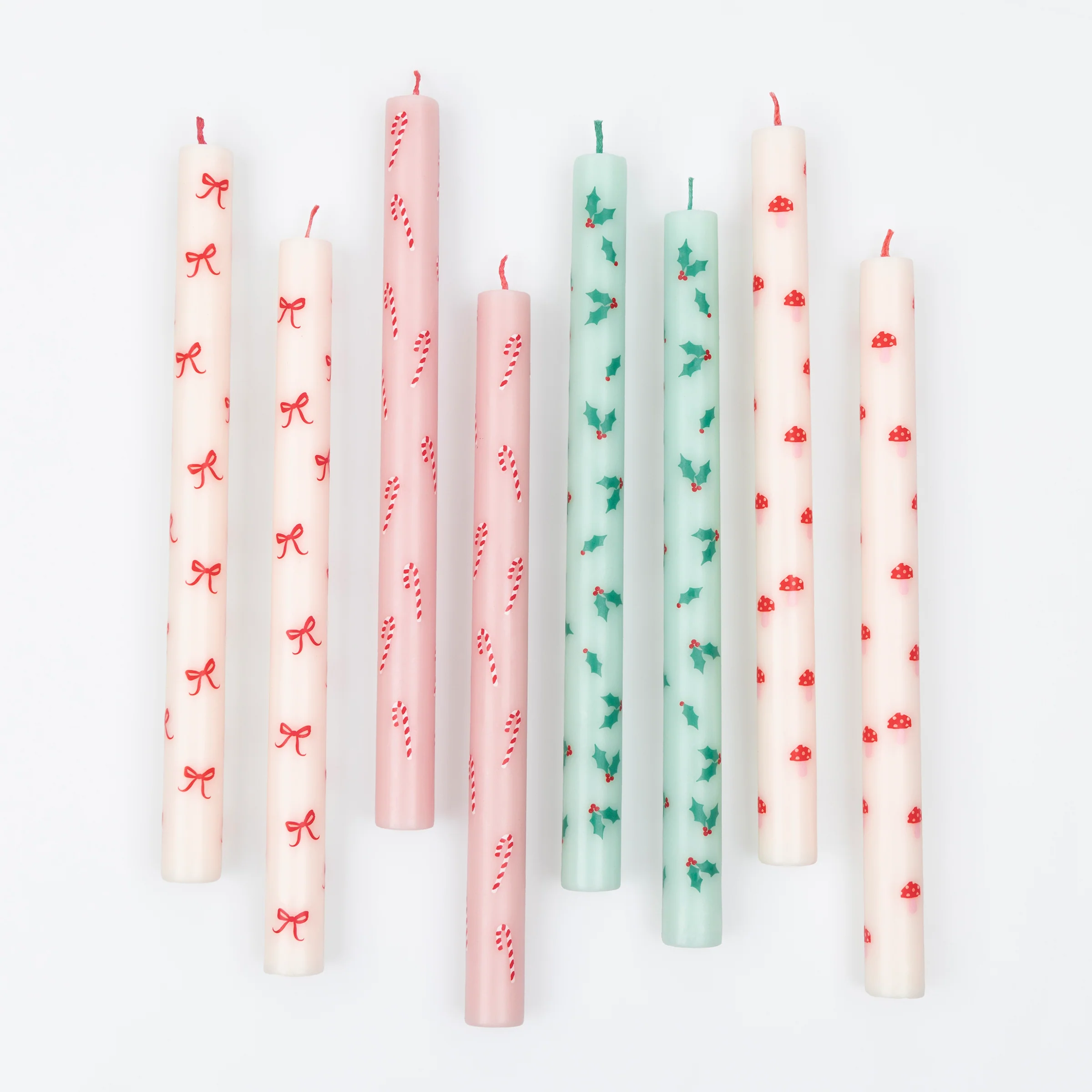Festive Icons Table Candles (x 8) - Image 4