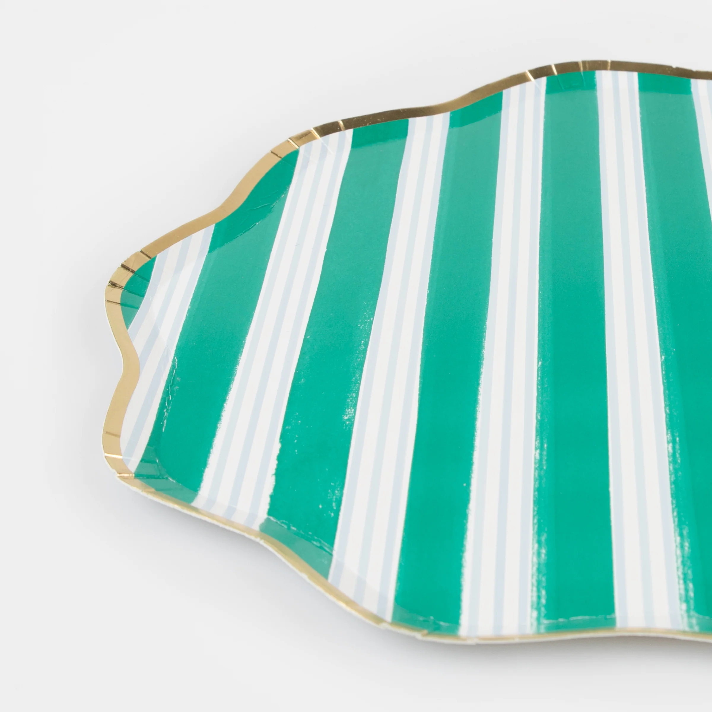 Festive Stripe Dinner Plates (x 8) - Image 2