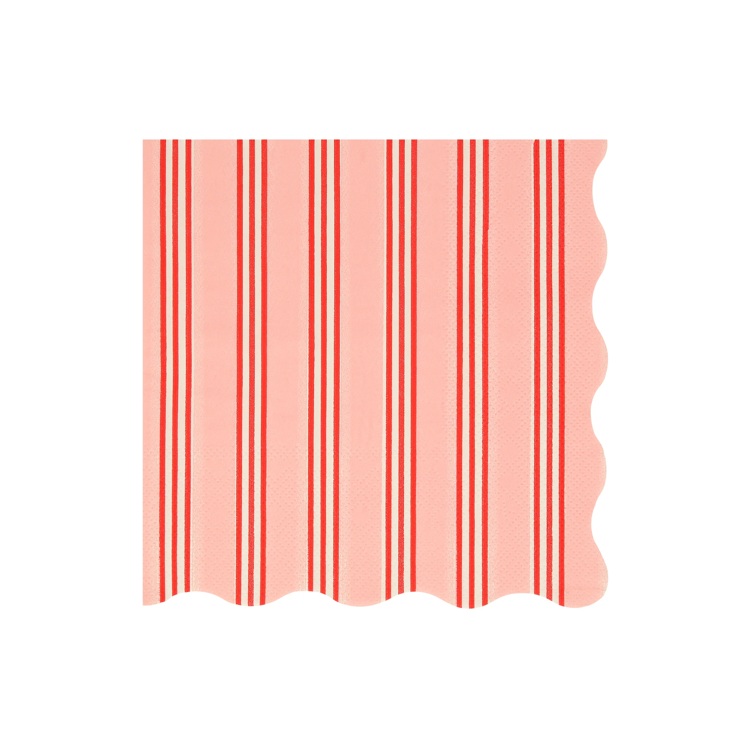 Festive Stripe Large Napkins (x 16) - Image 3