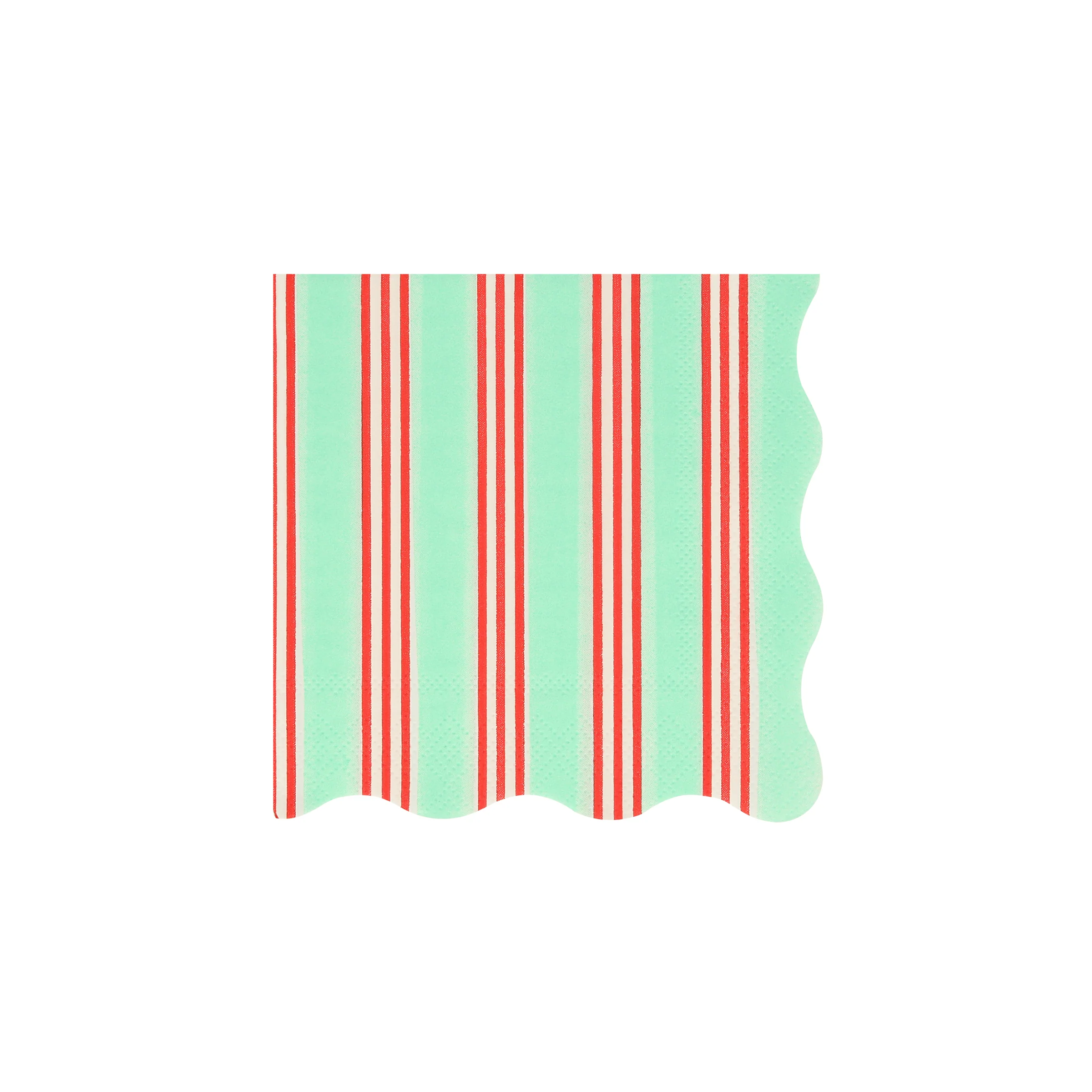 Festive Stripe Small Napkins (x 16) - Image 5