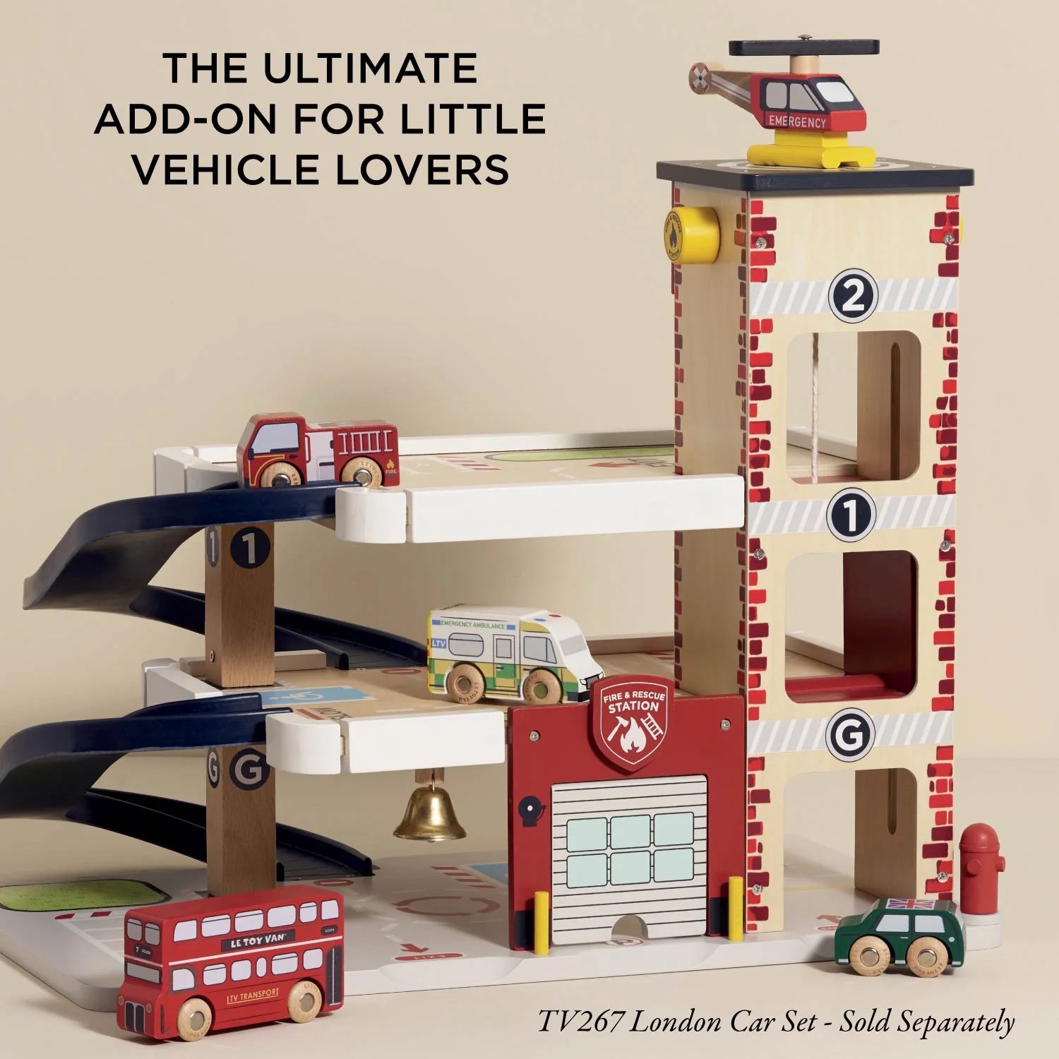 Fire & Rescue Wooden Garage - Image 7