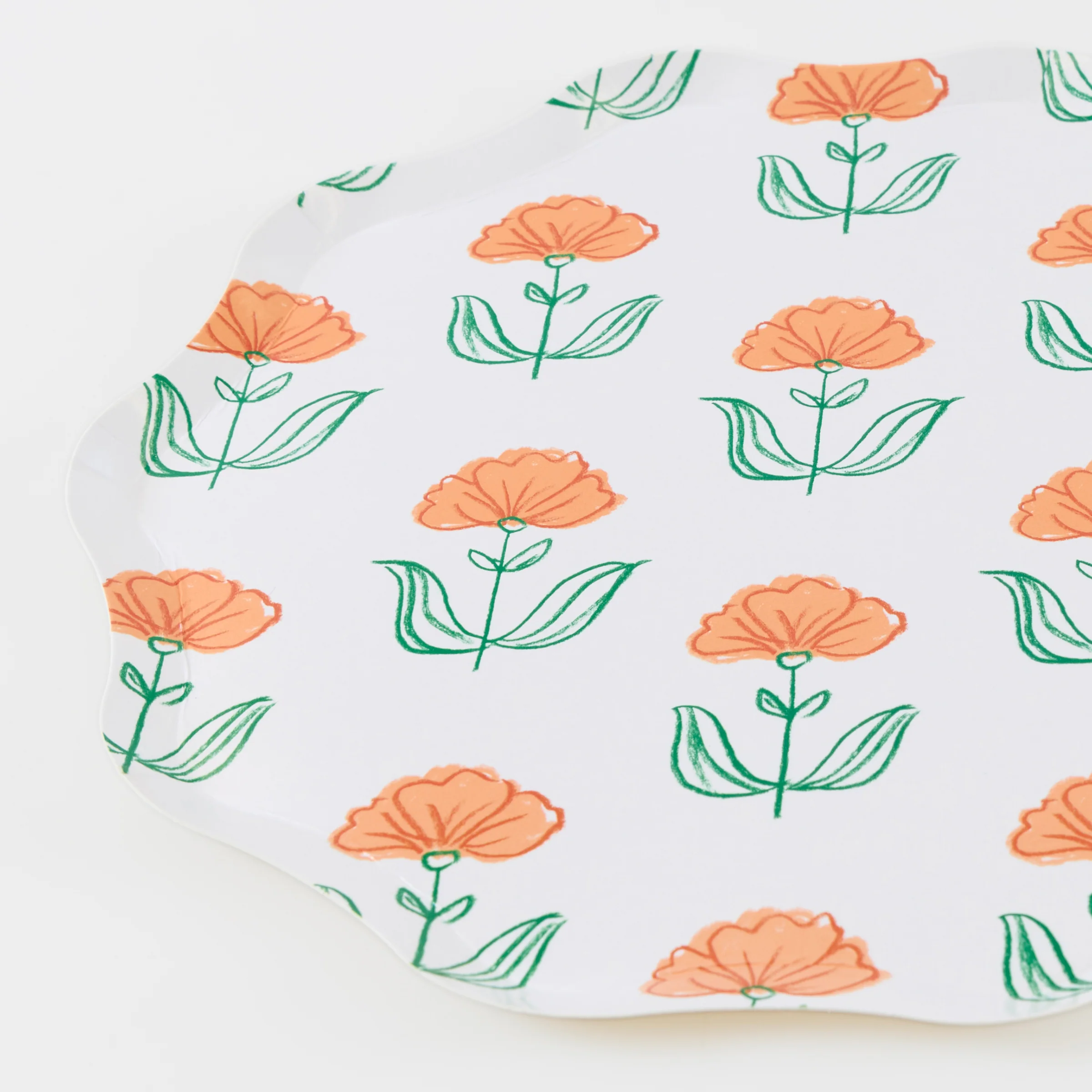 Flora Side Plates (x 8) - Image 3