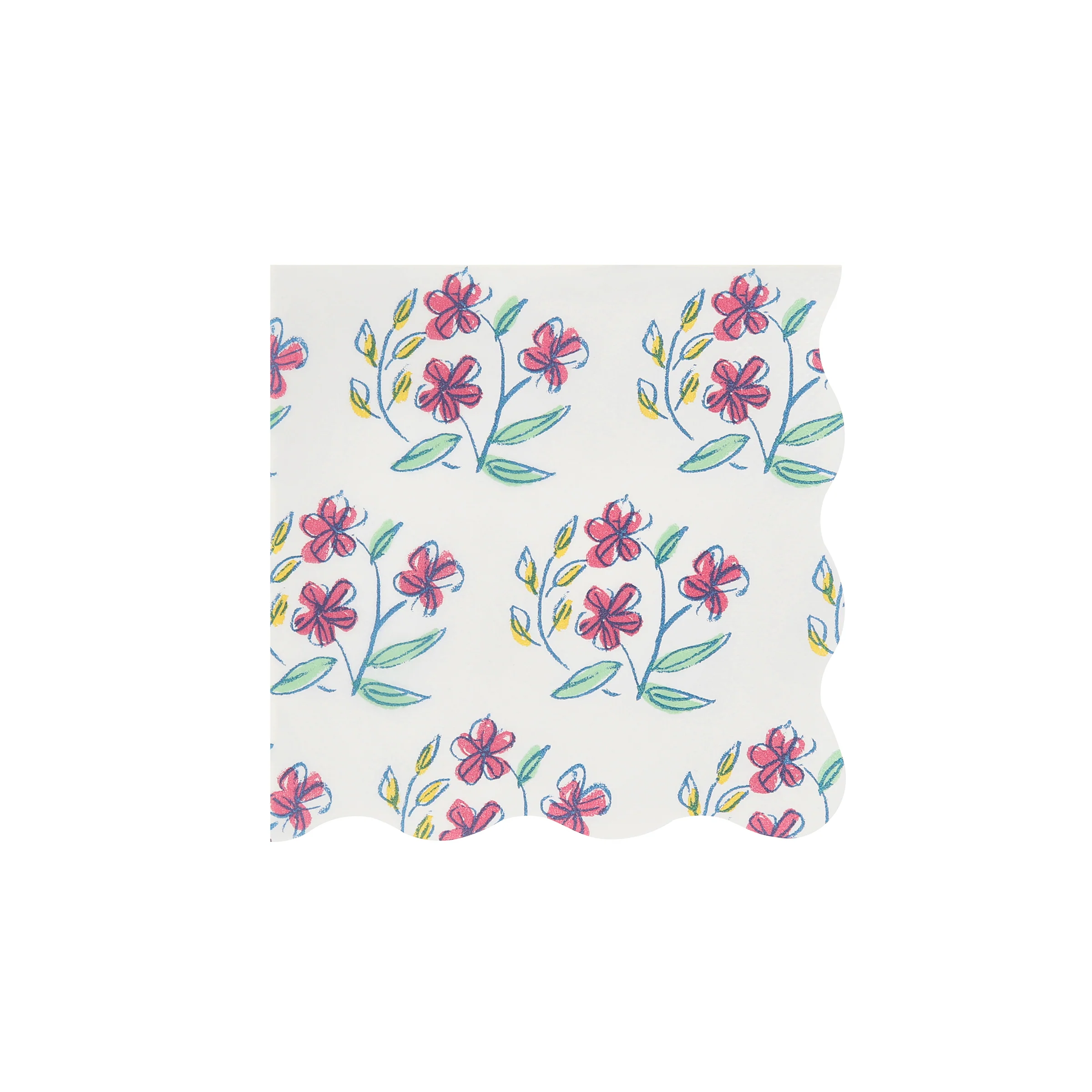 Flora Small Napkins (x 16) - Image 5