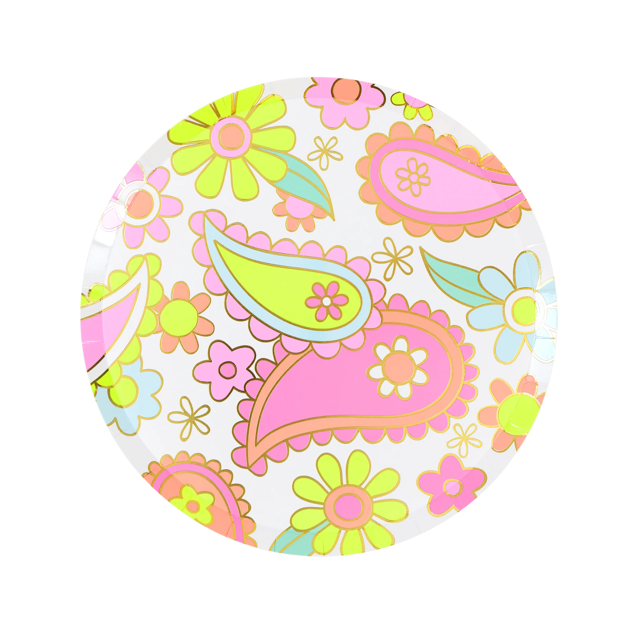Flower Power Side Plates (x 8) - Image 6