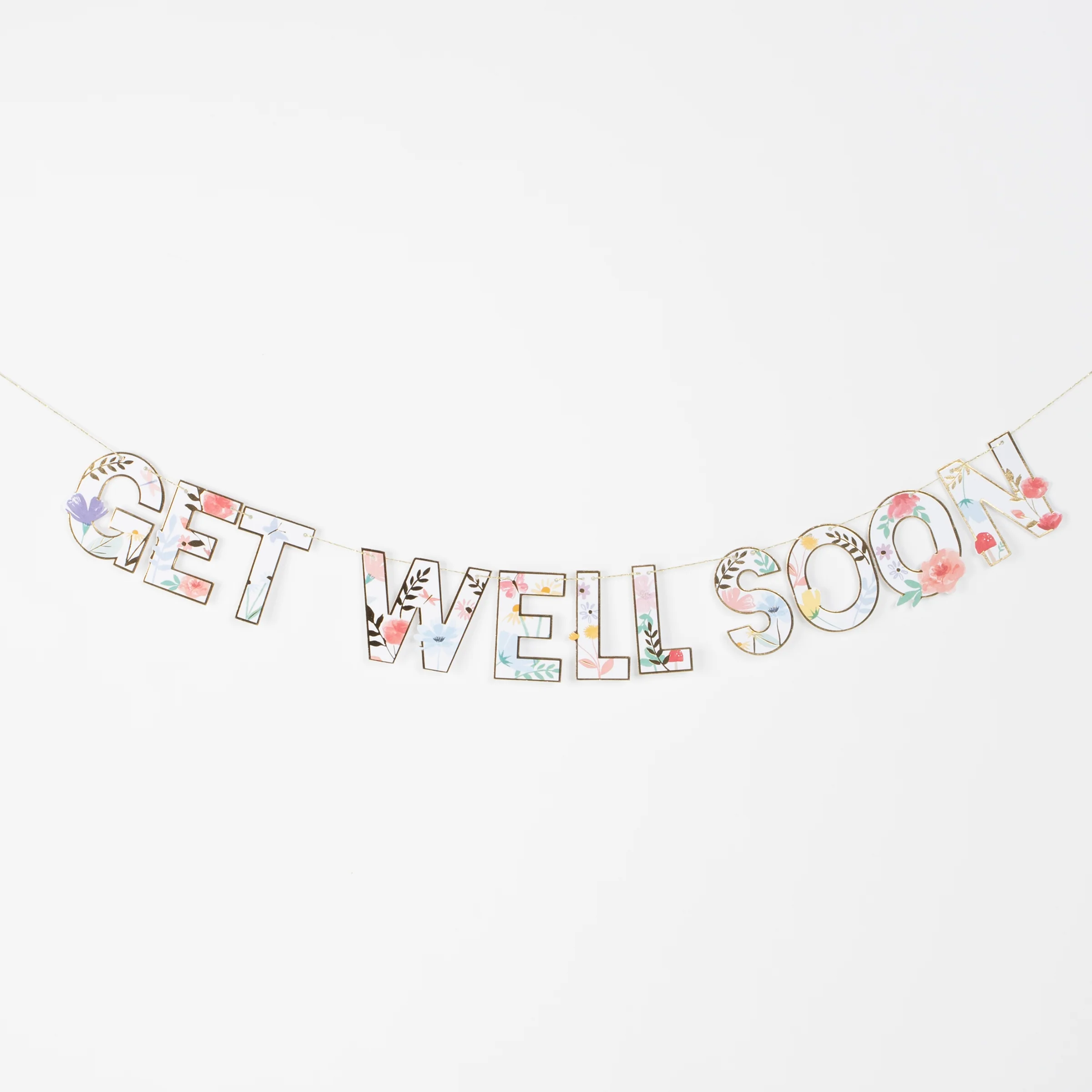 Get Well Soon Garland Card - Image 4