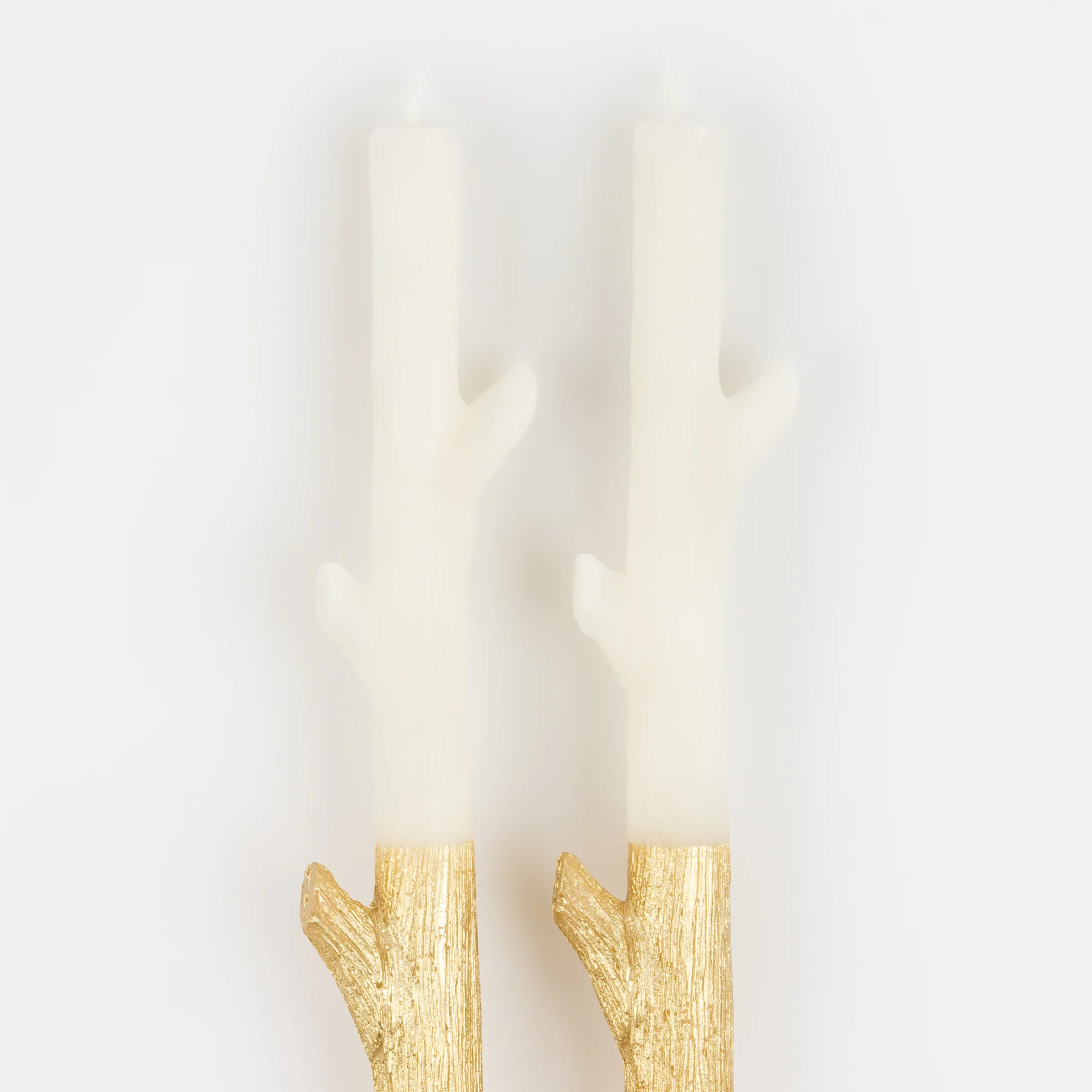 Gold Dipped Stick Candles (x 2) - Image 3