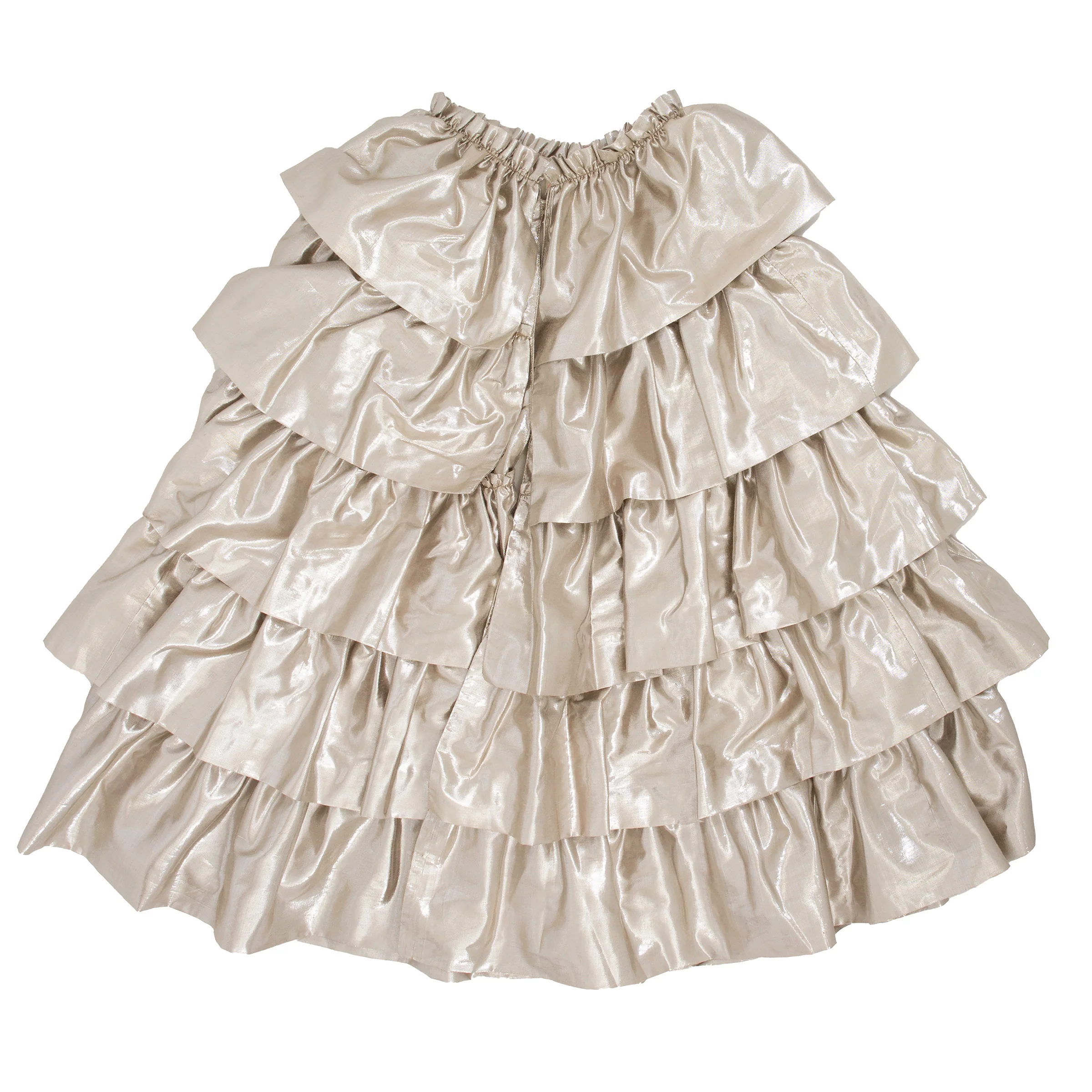 Gold Ruffle Cape - Image 5