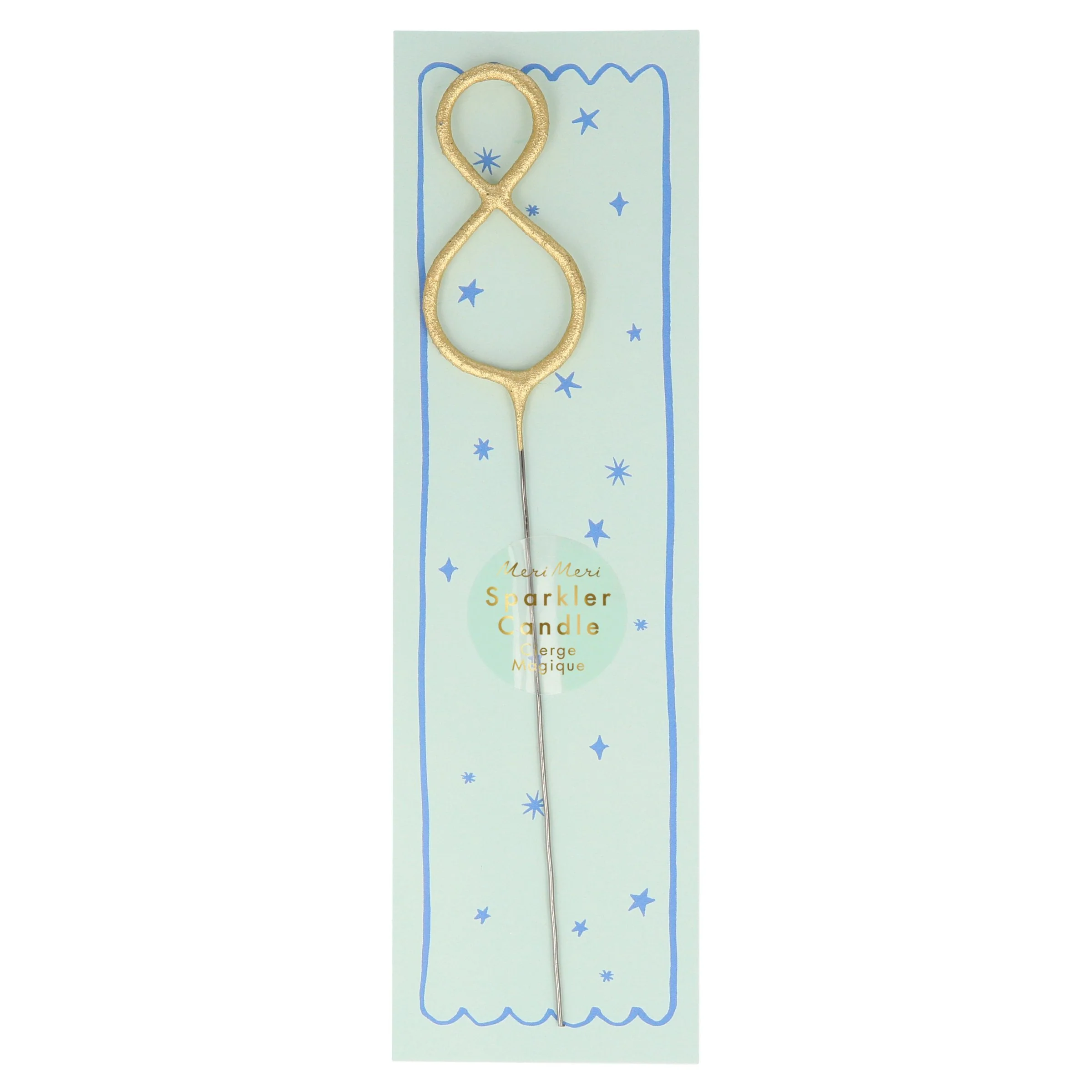 Gold Sparkler Numbers 0 to 9 Candles - Image 10