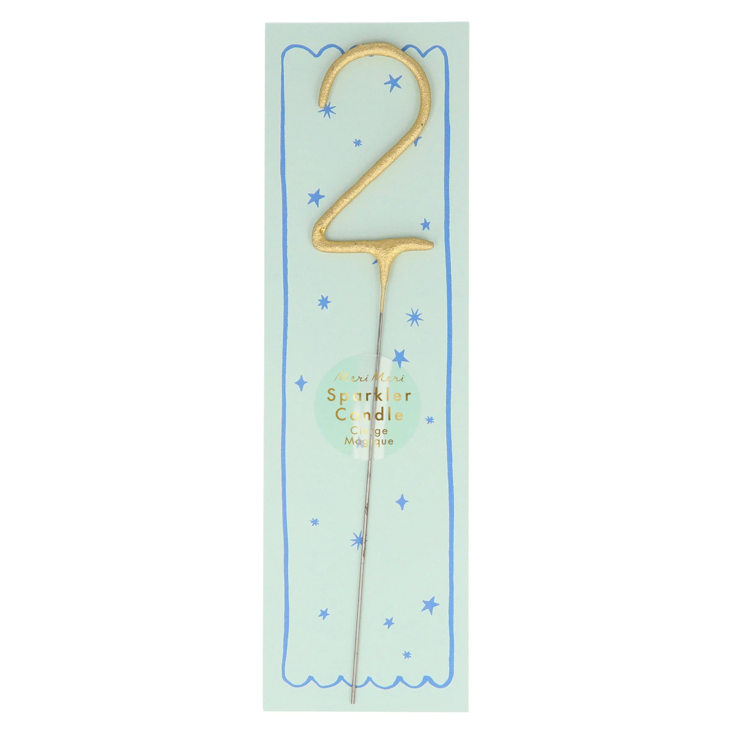 Gold Sparkler Numbers 0 to 9 Candles - Image 4