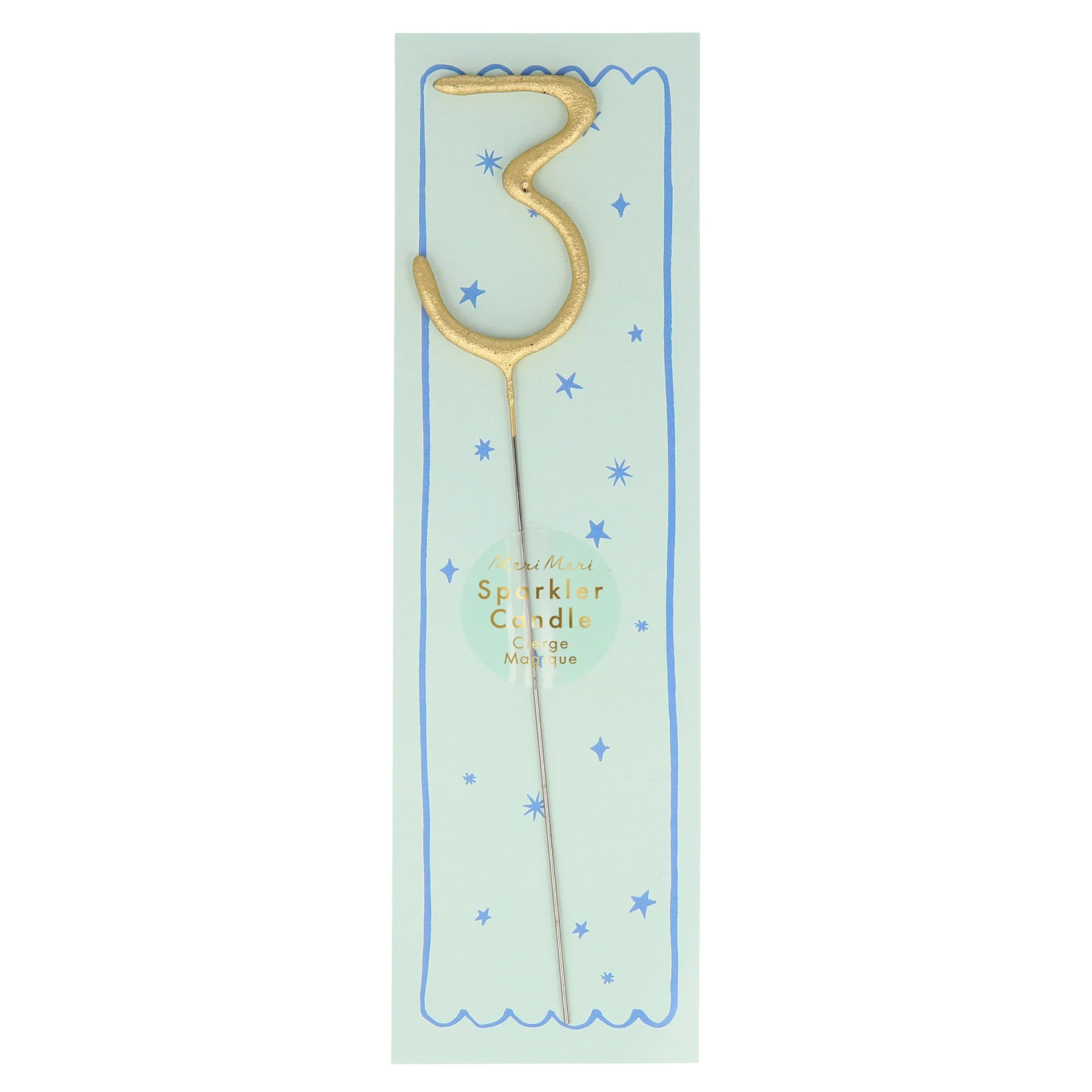 Gold Sparkler Numbers 0 to 9 Candles - Image 5